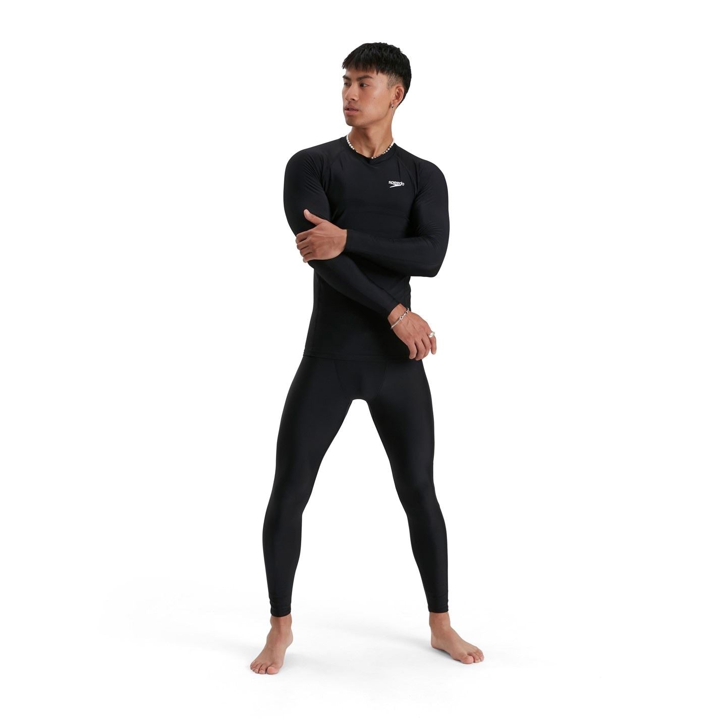 Speedo Mens Long Sleeved Sun Protection Top