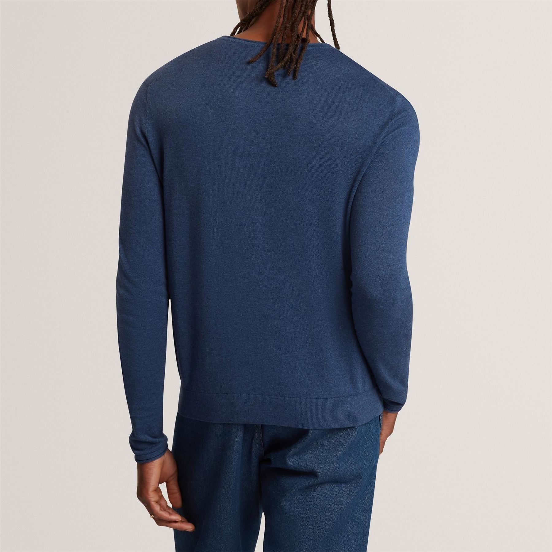 Ted Baker Linen Blend Crew Neck Jumper