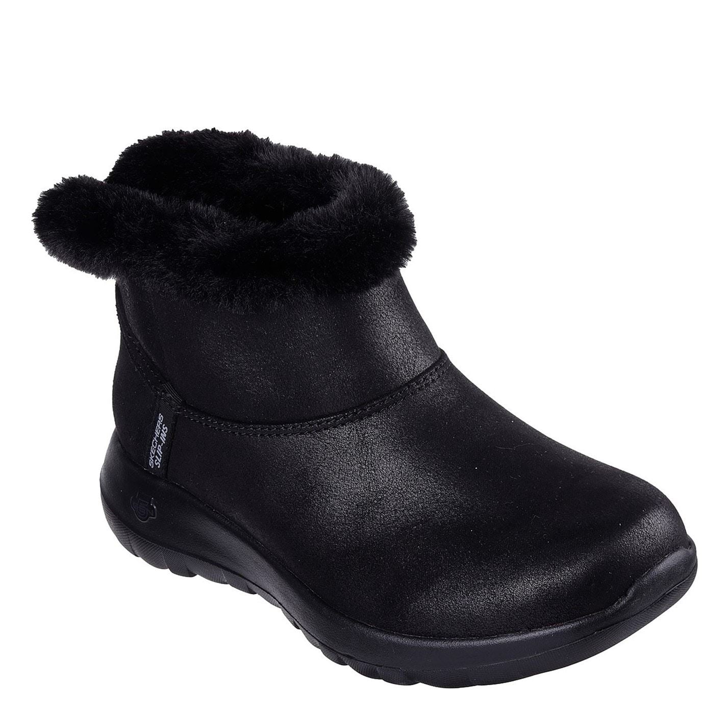 Skechers Womens On The Go Joy   Cozy Dream Slip On Trainers