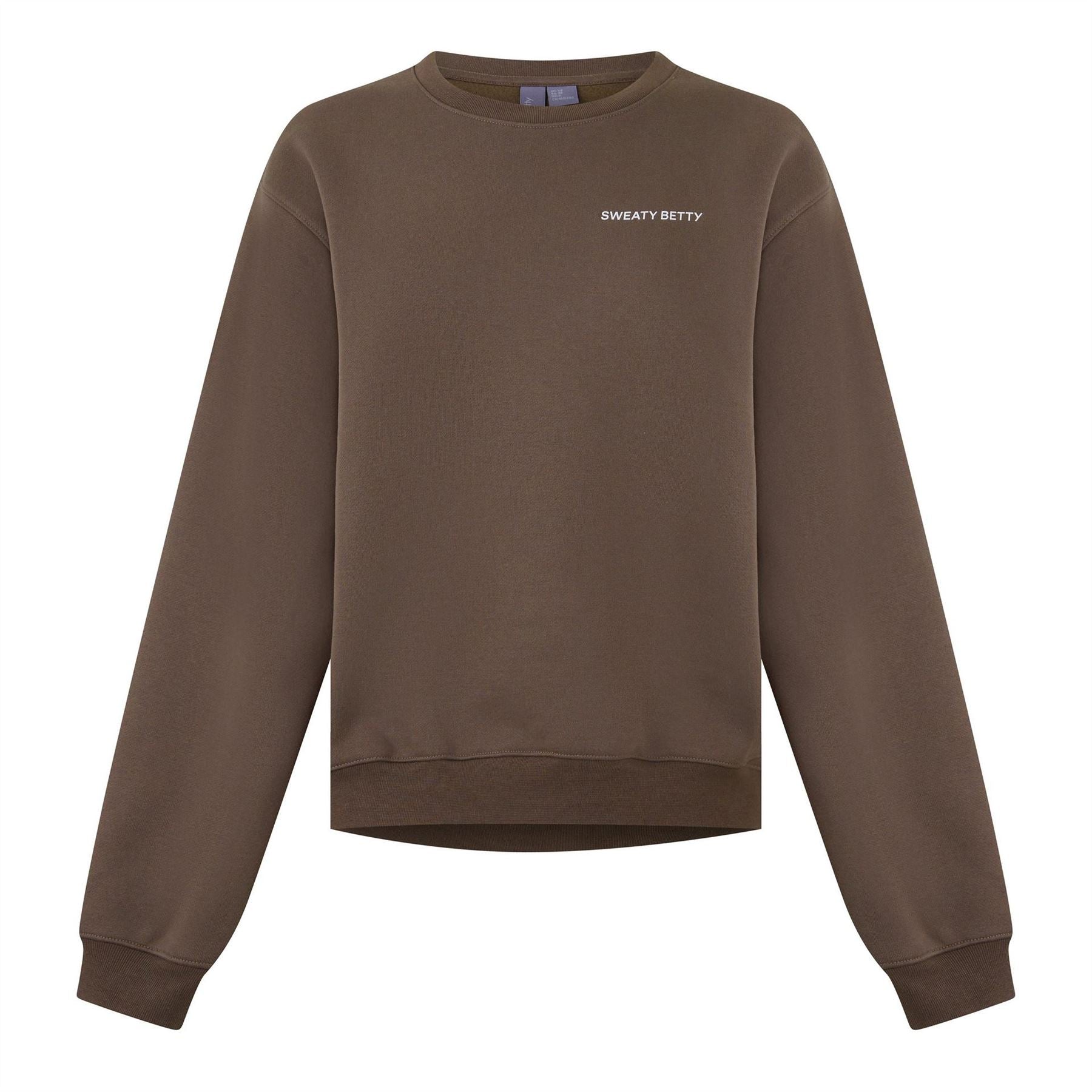 Sweaty Betty Elevated Crew Neck Long Sleeve Sweatshirt