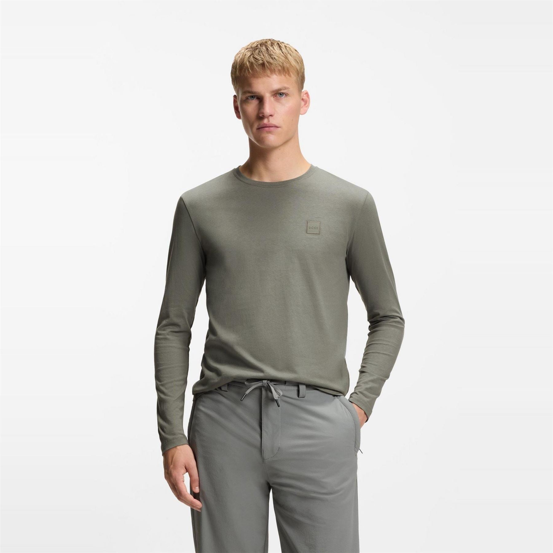 Boss Crew Neck Long Sleeve Regular Fit Sweater
