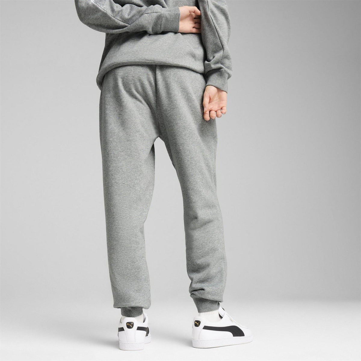 Puma Logo Cuffed Joggers