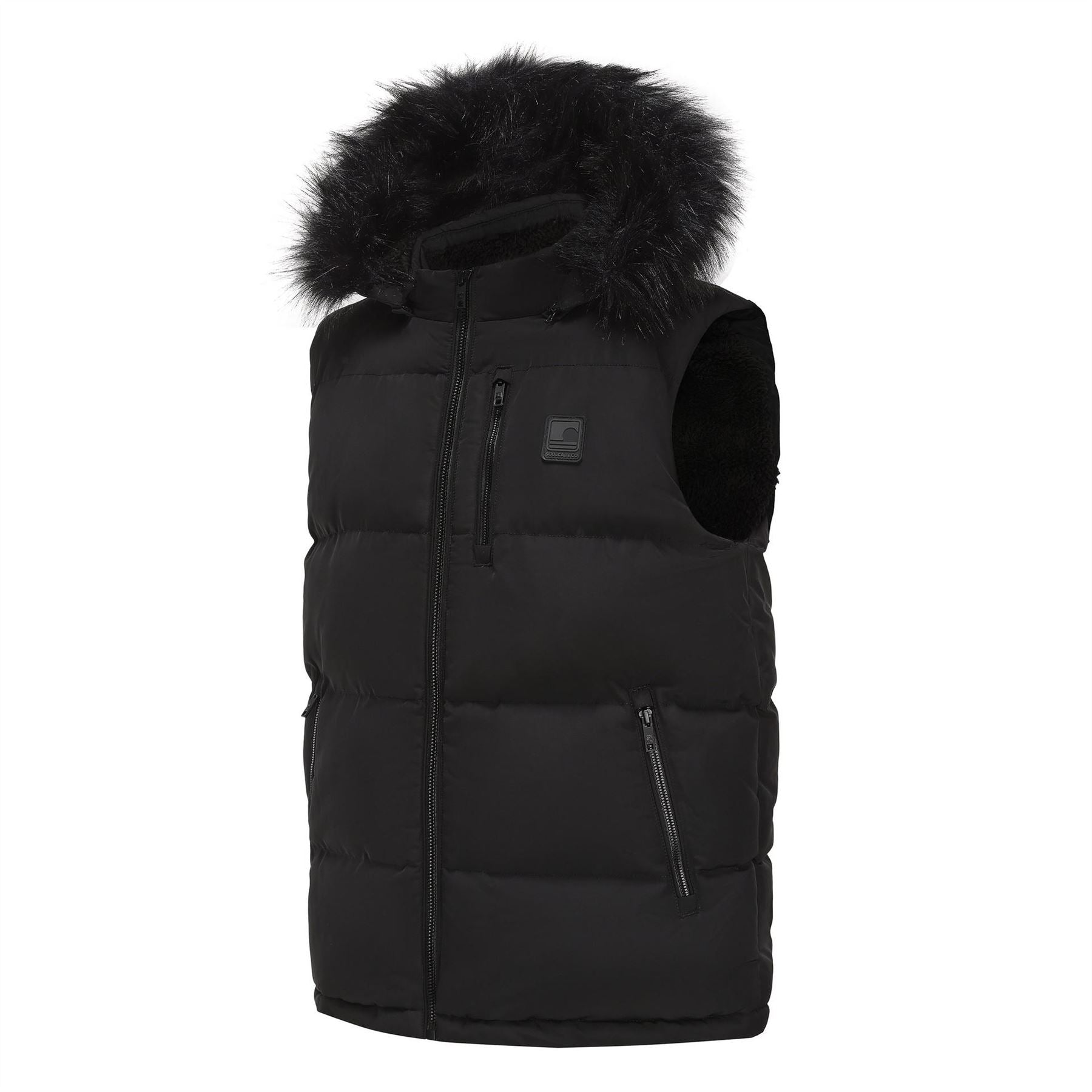 SoulCal Mens 2 Zip Gilet