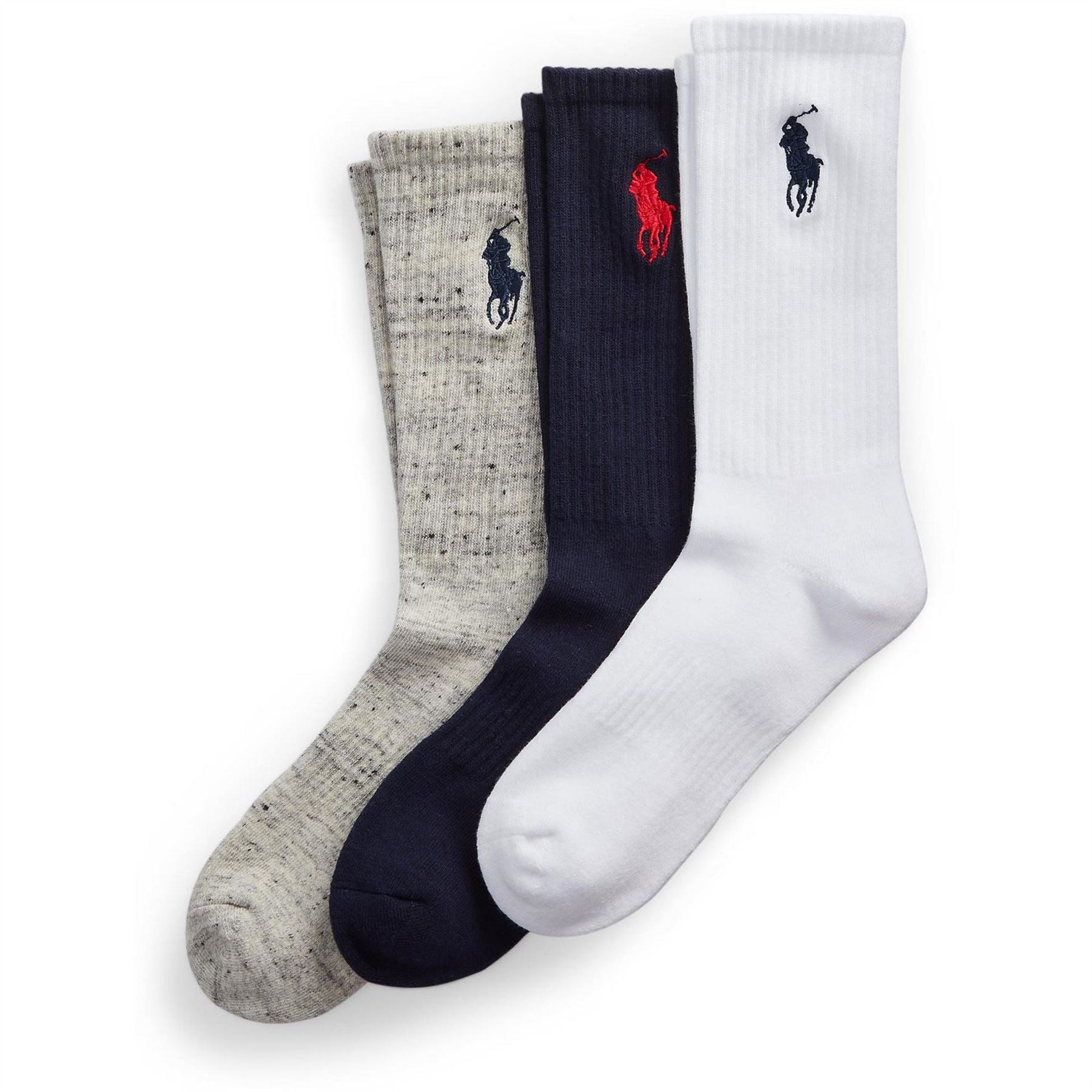 Polo Ralph Lauren 3 Pack Crew Socks