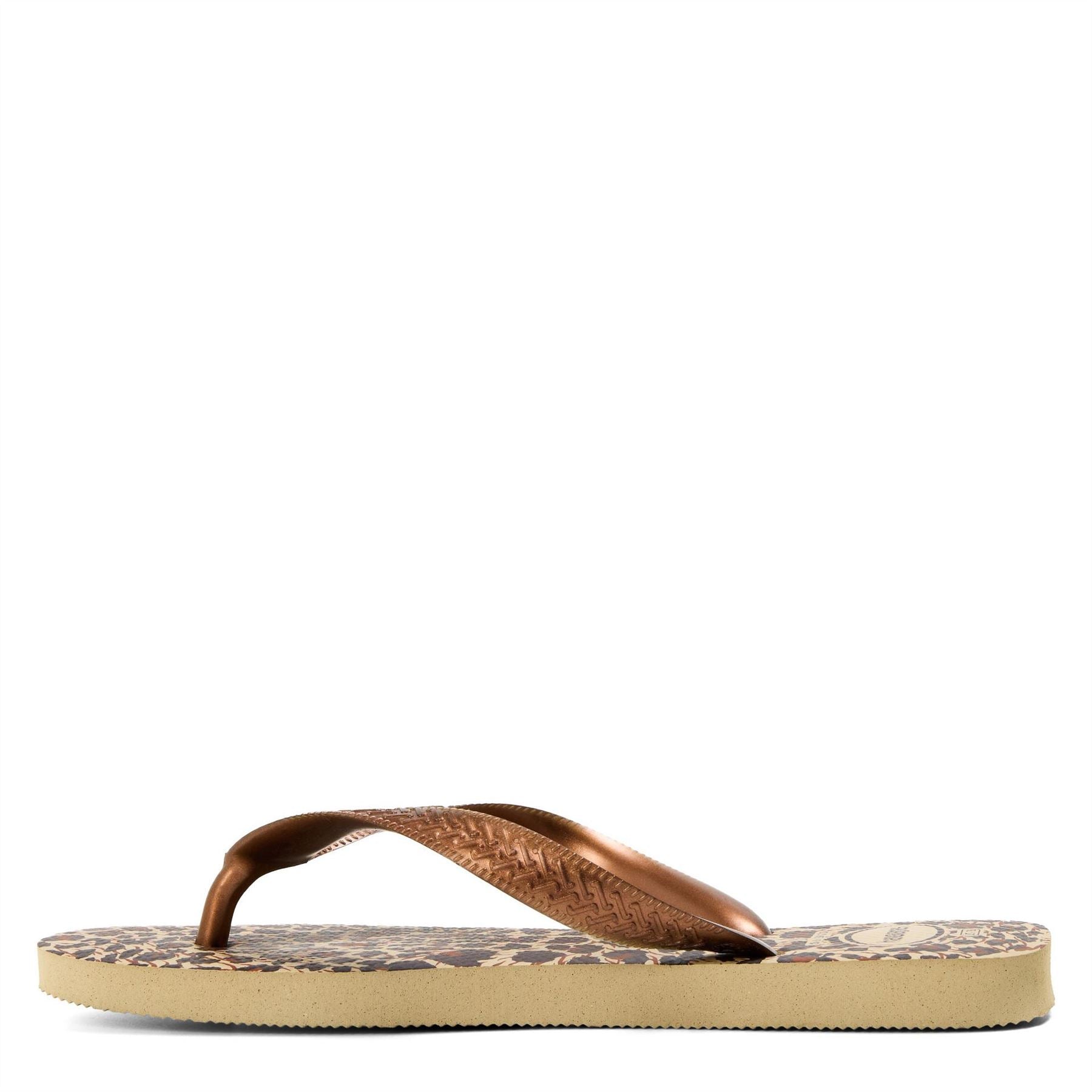 Havaianas Leopard Patterned Flip Flop Sandals