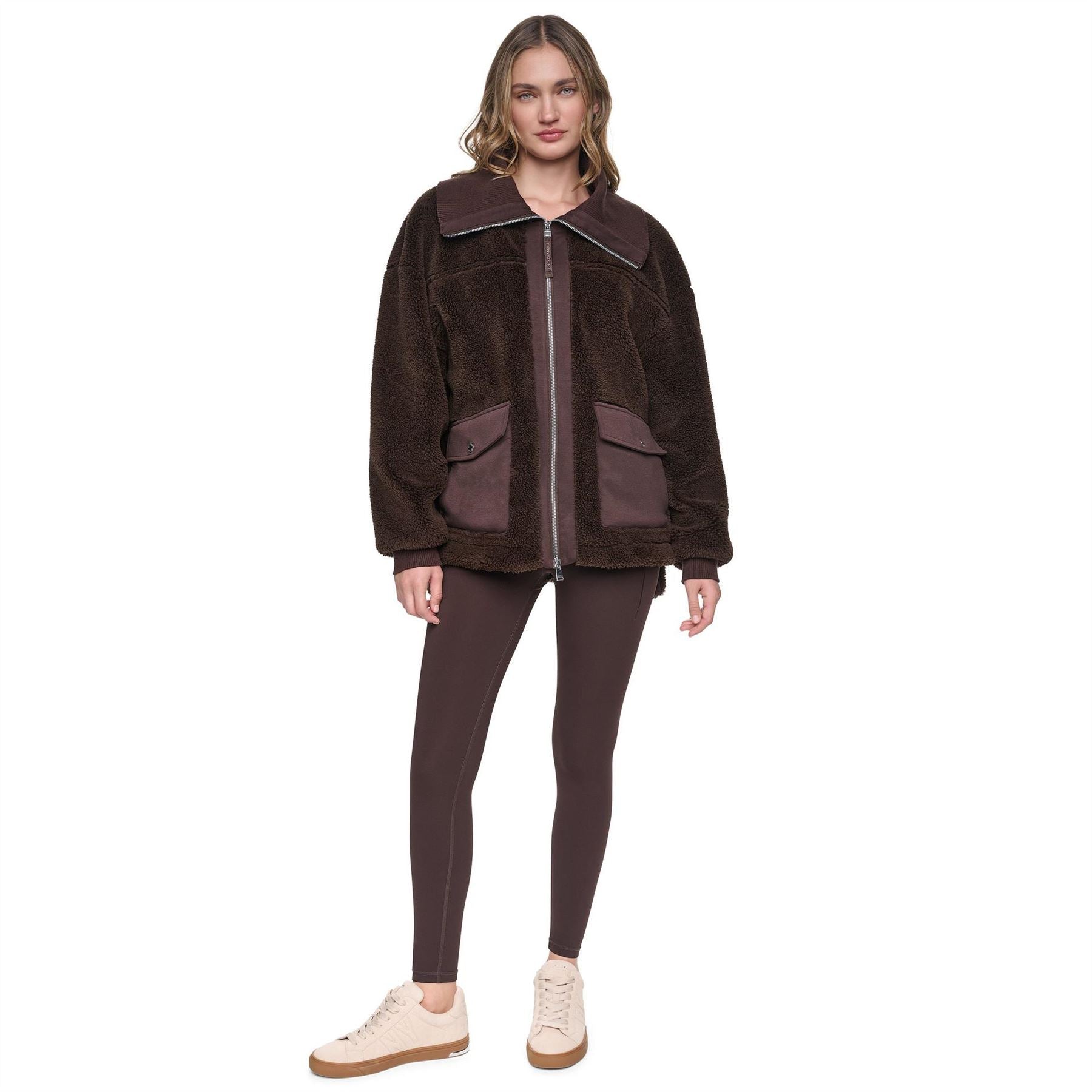 DKNY Fnlnk Shrpa Jacket Ld64