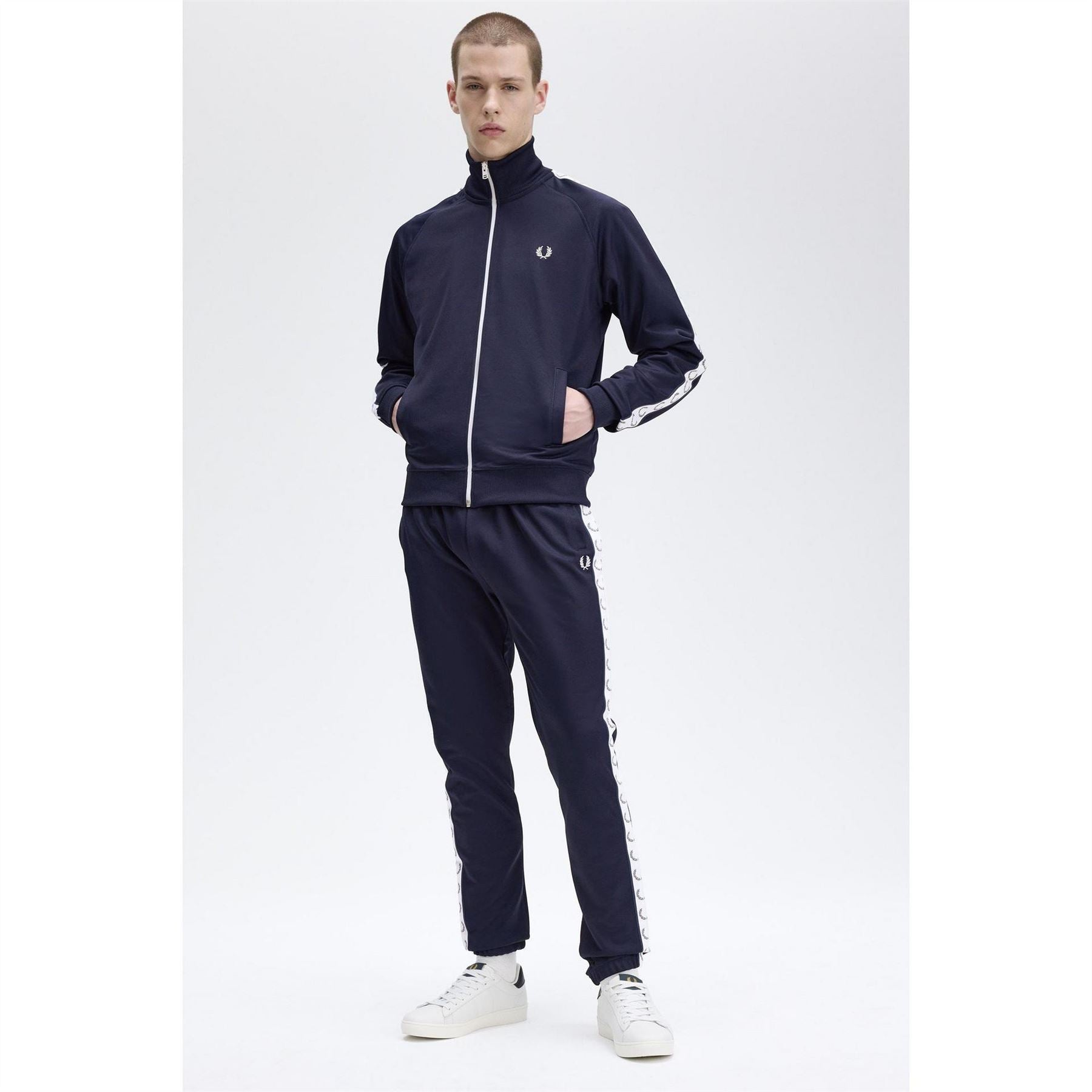 Fred Perry Tape Poly Tracksuit Top