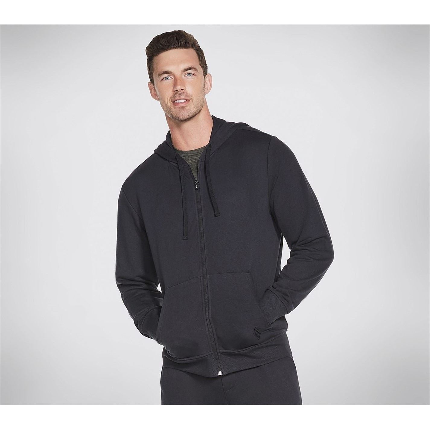 Skechers Mens Go Walk Zip Hoodie