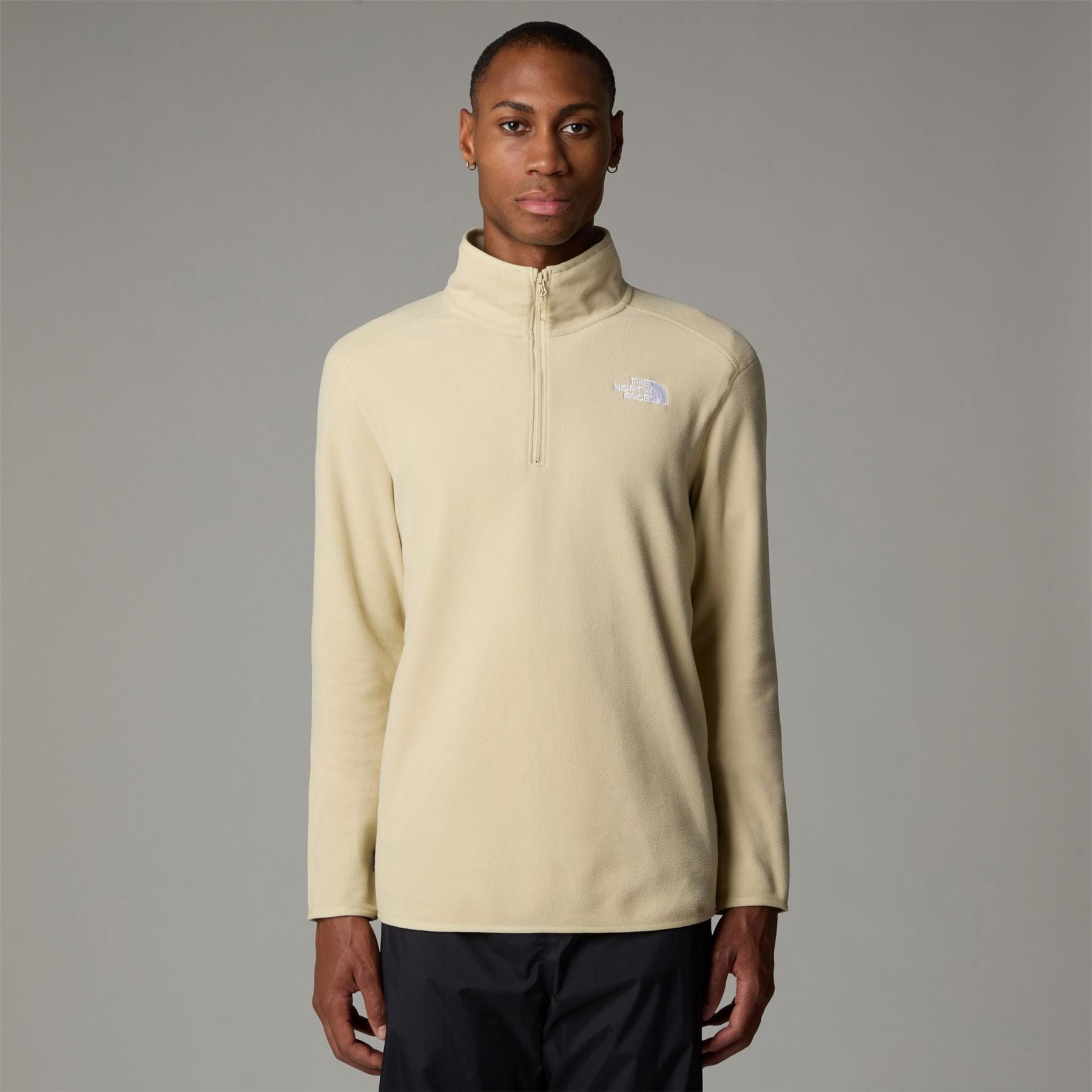 The North Face Mens 100 Glacier Quarter Zip Fleece