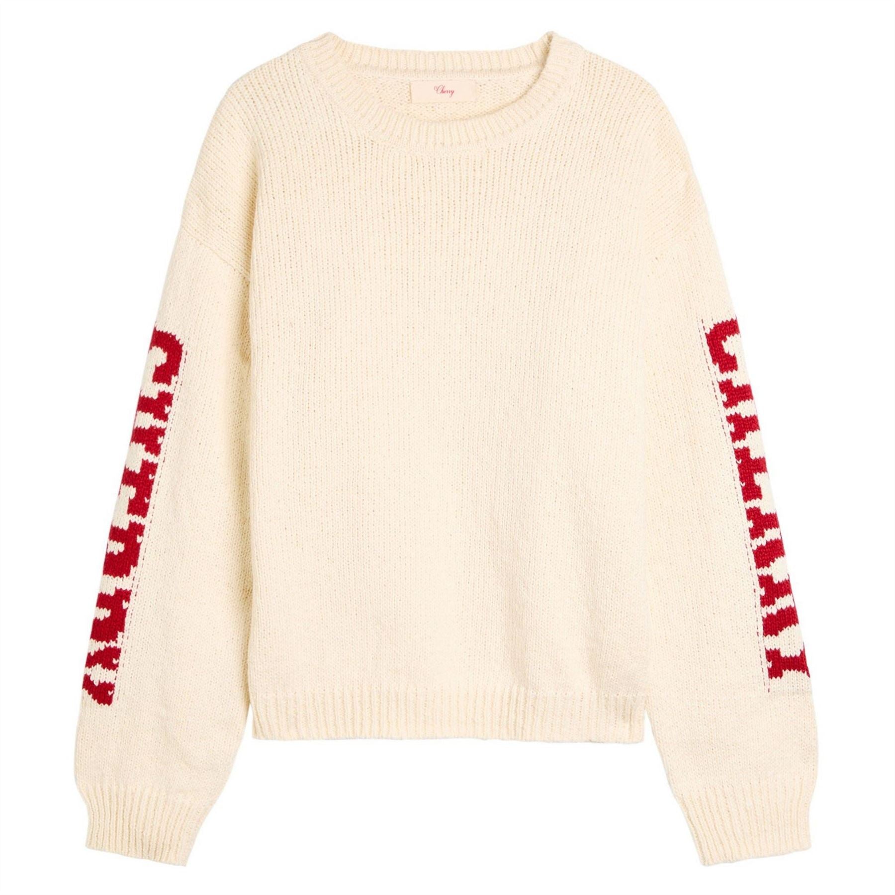 Cherry LA Cotton Knit Crew