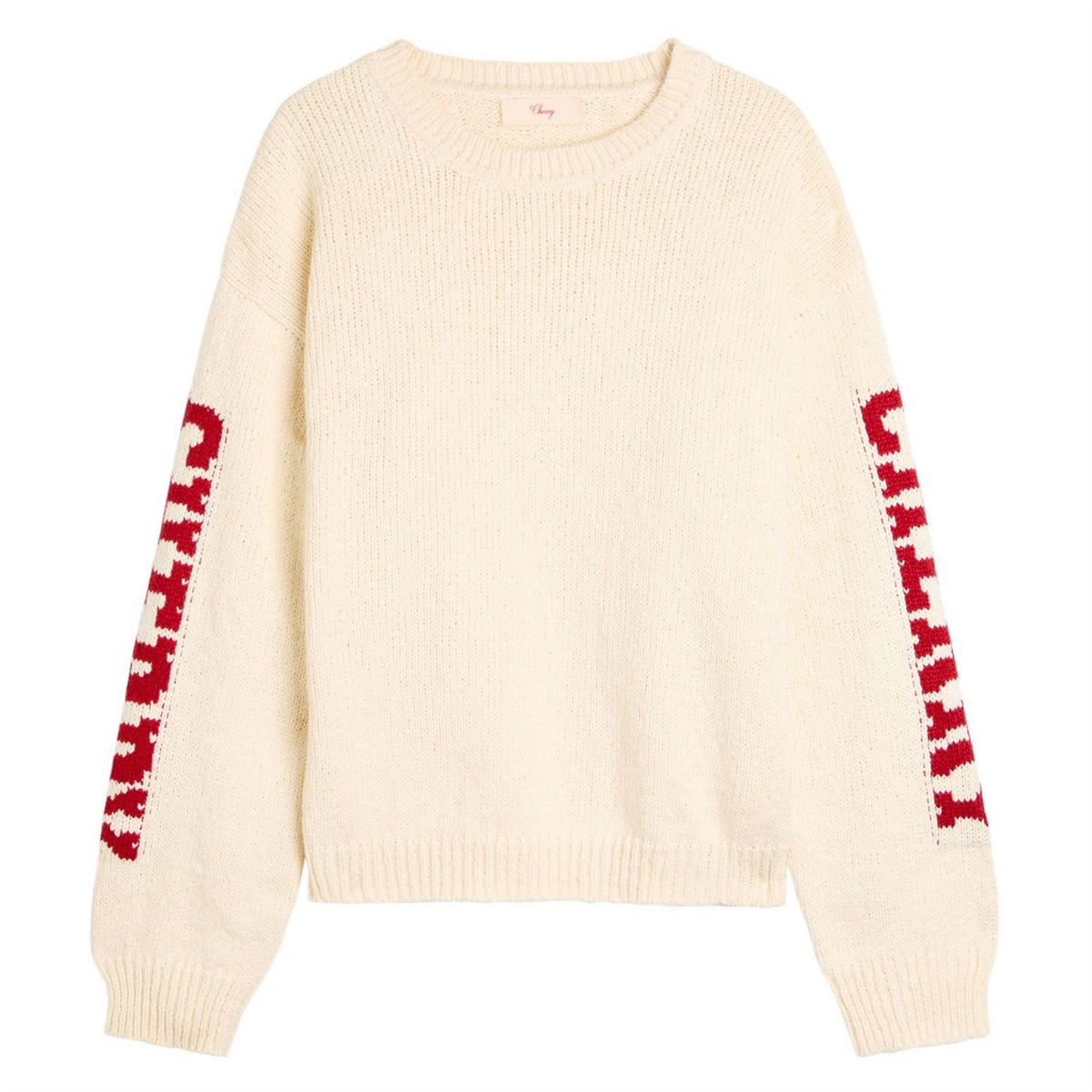 Cherry LA Cotton Knit Crew
