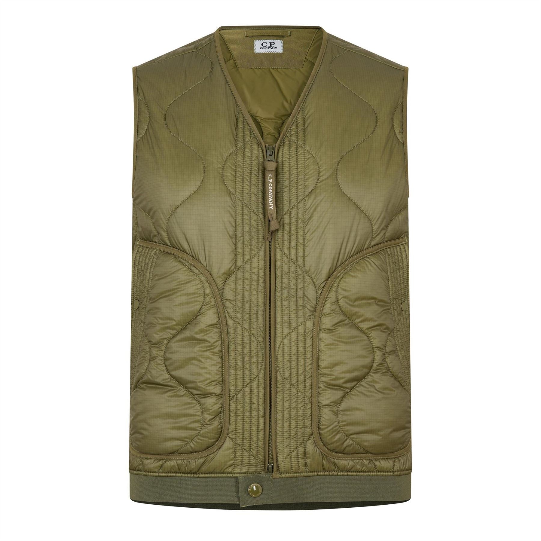 CP Company Lens Quilted Sleeveless Gilet