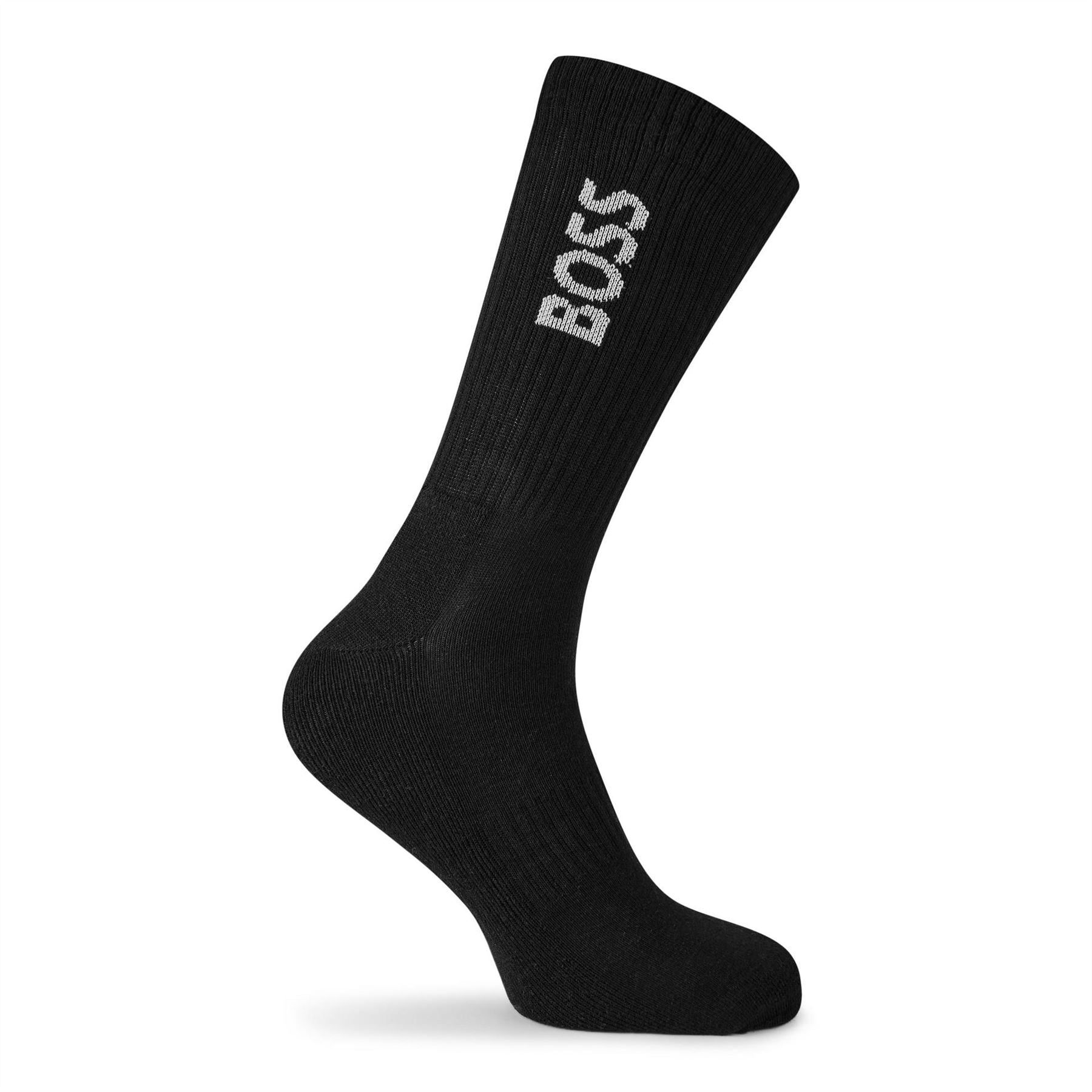 Boss BOSS Bodywear 3 Pack Socks with Logo Detail (Crew)