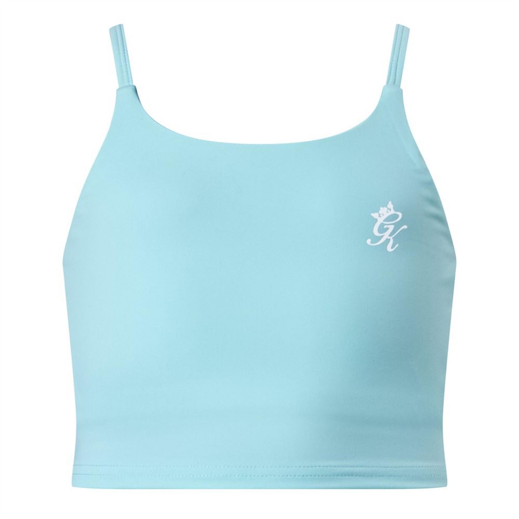 Gym King King Kids 365 Long Line Tank   Pale Turquoise