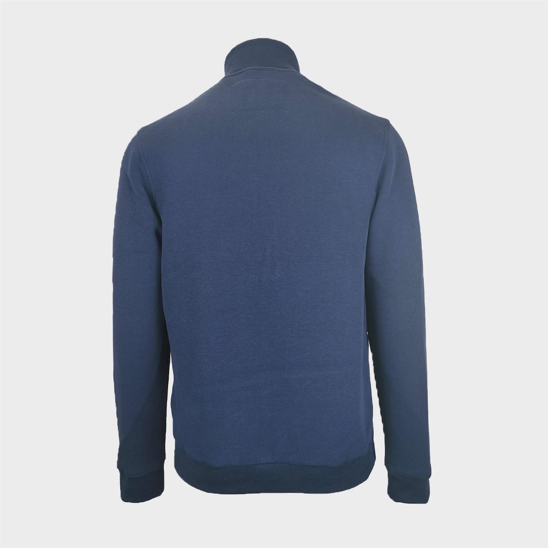 Jack Wills City Solid Patterned Zip Neck Ribbed Cuff Hybrid Jacket