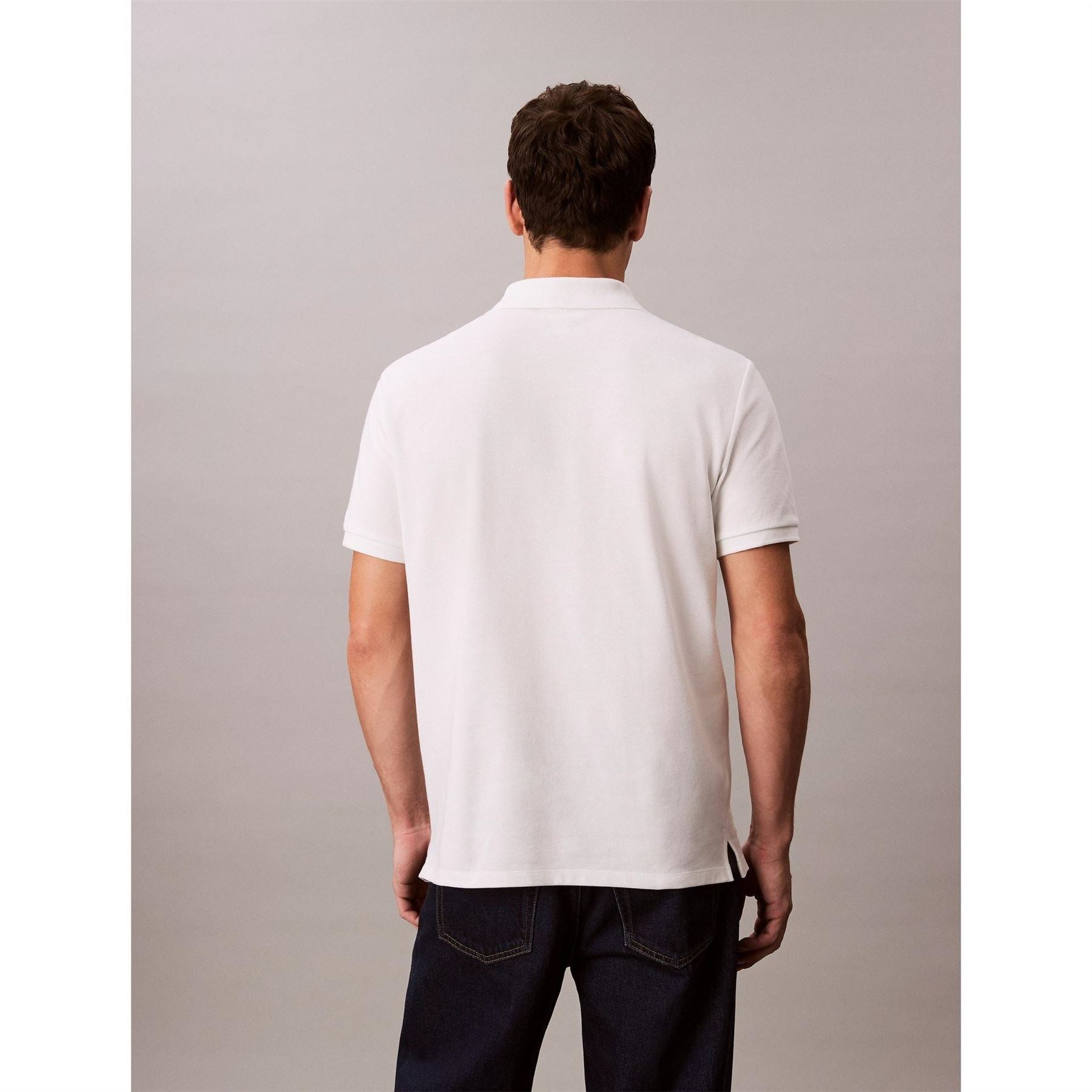 Calvin Klein Jeans Regular Fit Short Sleeve Polo Shirt