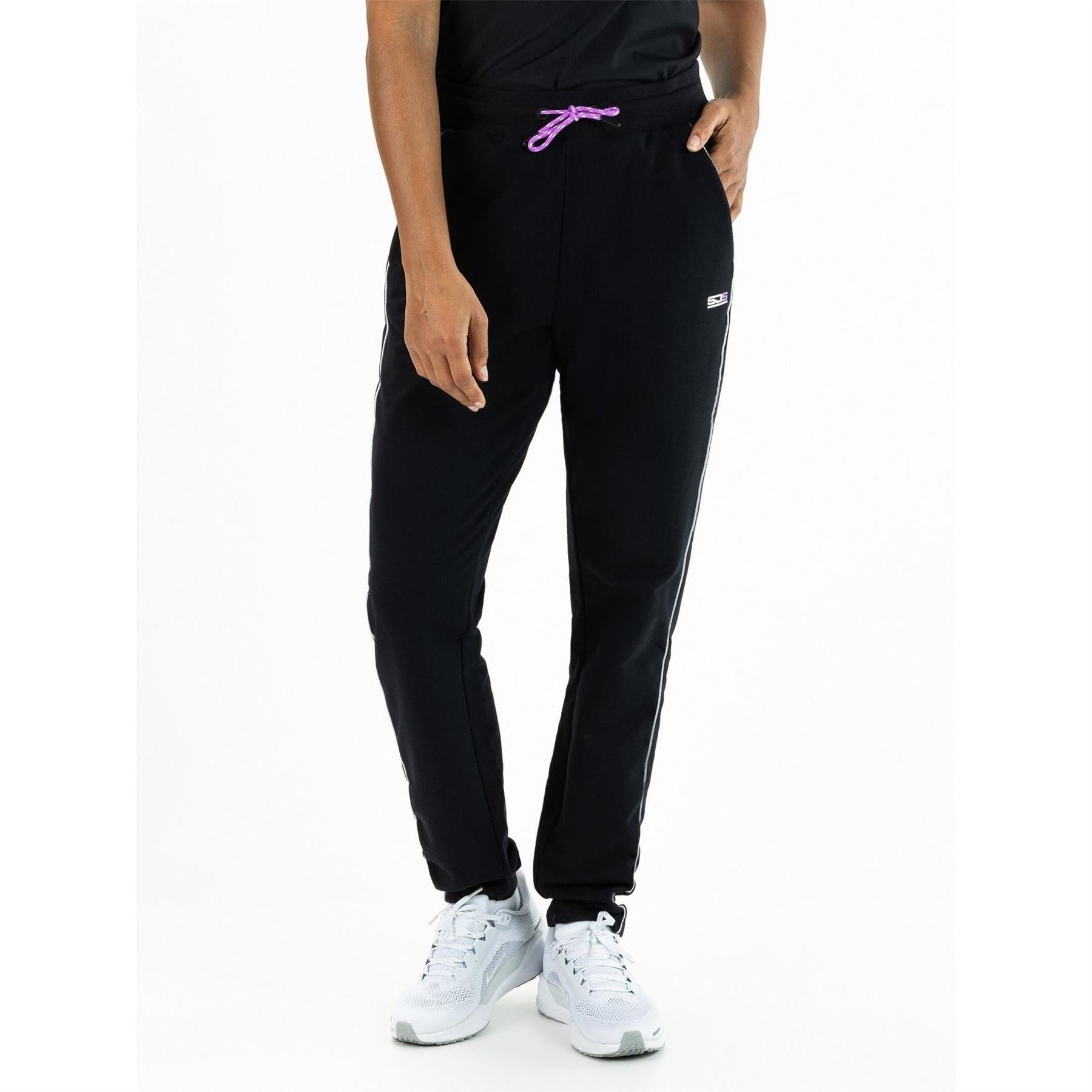 Sjeng Sports Kaia Solid Patterned Slim Track Pants