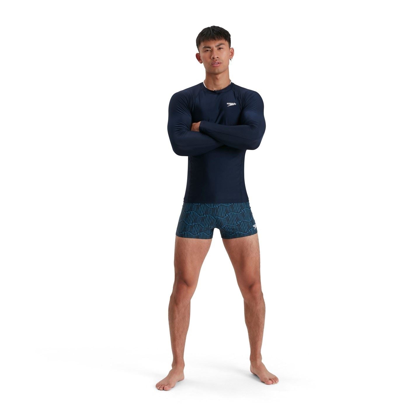 Speedo Mens Long Sleeved Sun Protection Top