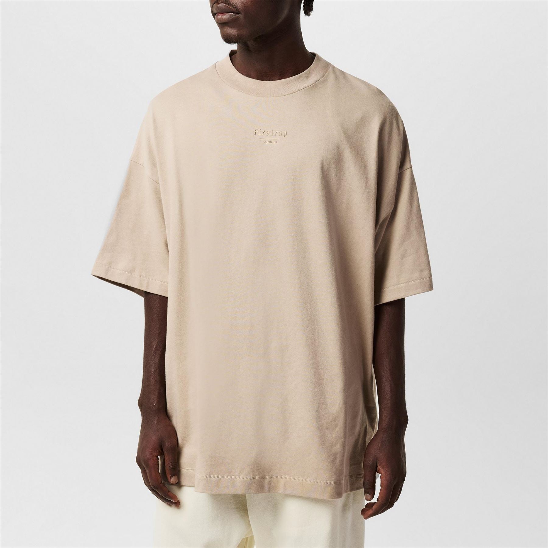 Firetrap Tonal Crew Neck Regular Fit T-Shirt