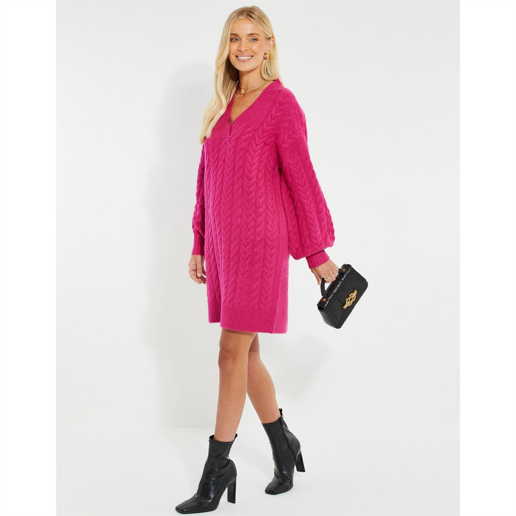 Threadbare Chalk Crew Neck Jumper