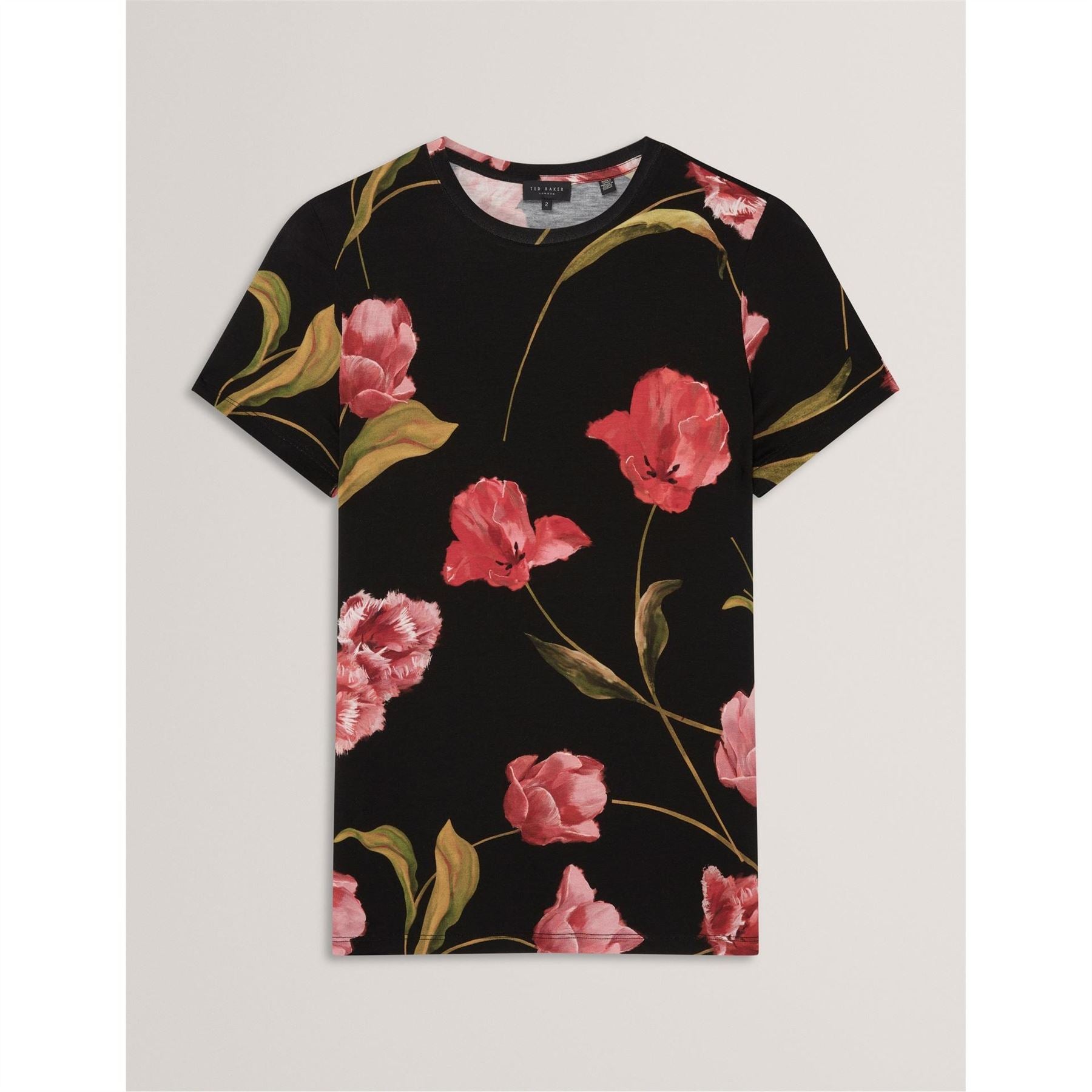 Ted Baker Slim Fit Crew Neck Short Sleeve T-Shirt
