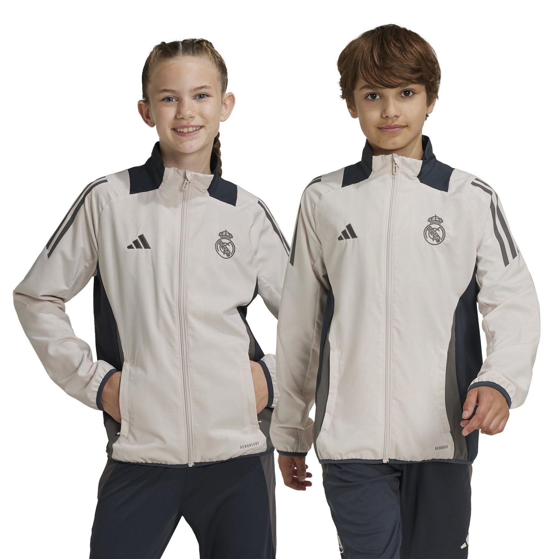 adidas Real Madrid European Training Tracksuit Top 24 25