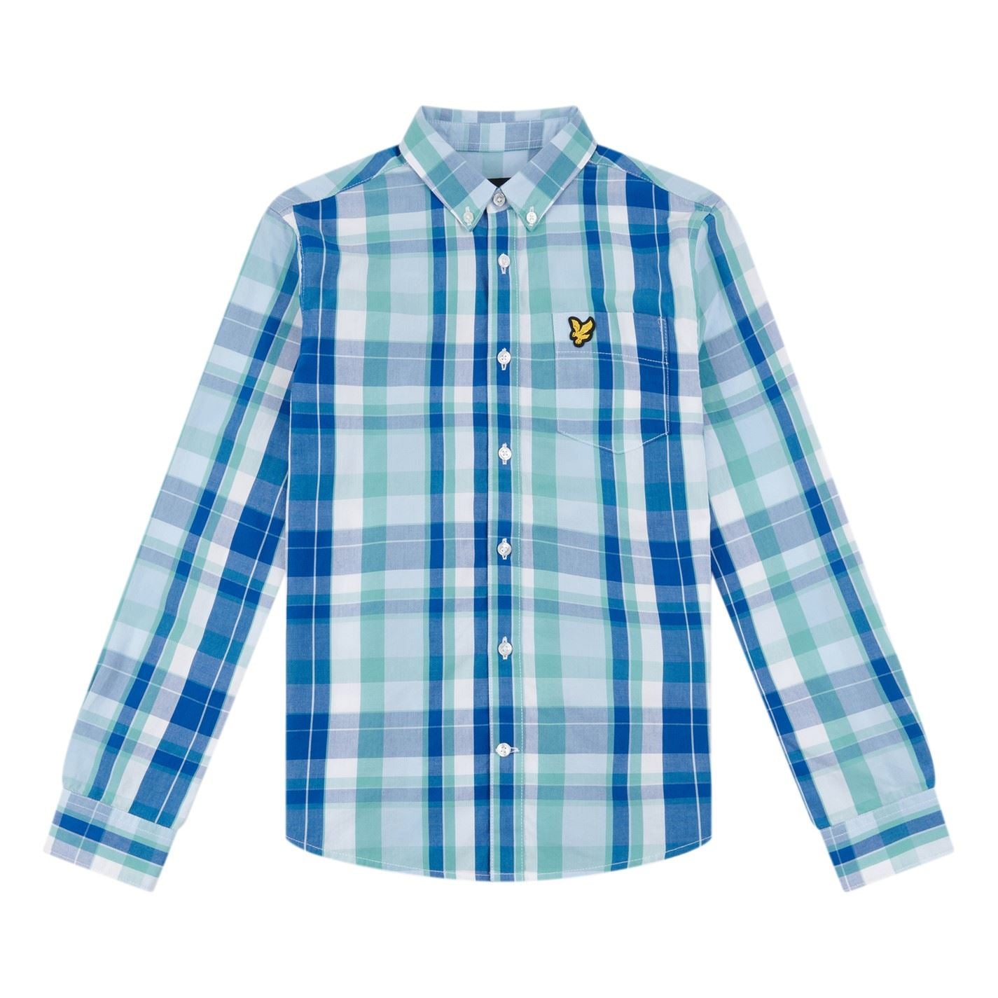Lyle and Scott Long Sleeve Regular Fit Check Shirt