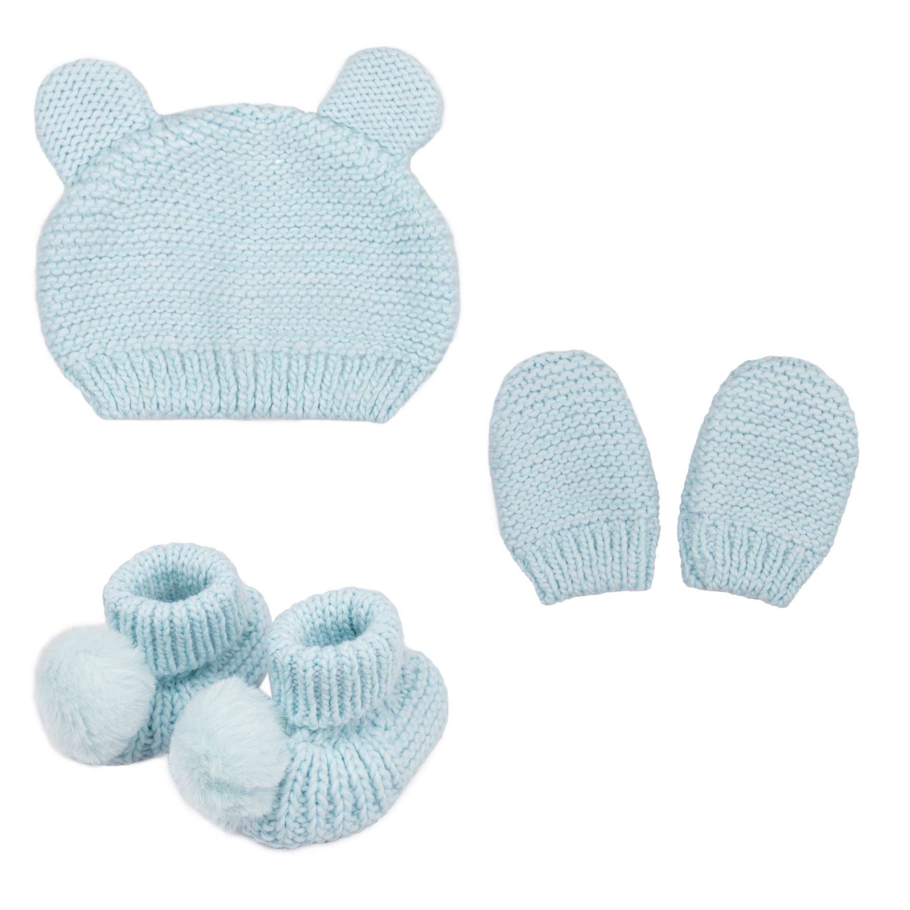 Hello World Knitted Bobble Hat