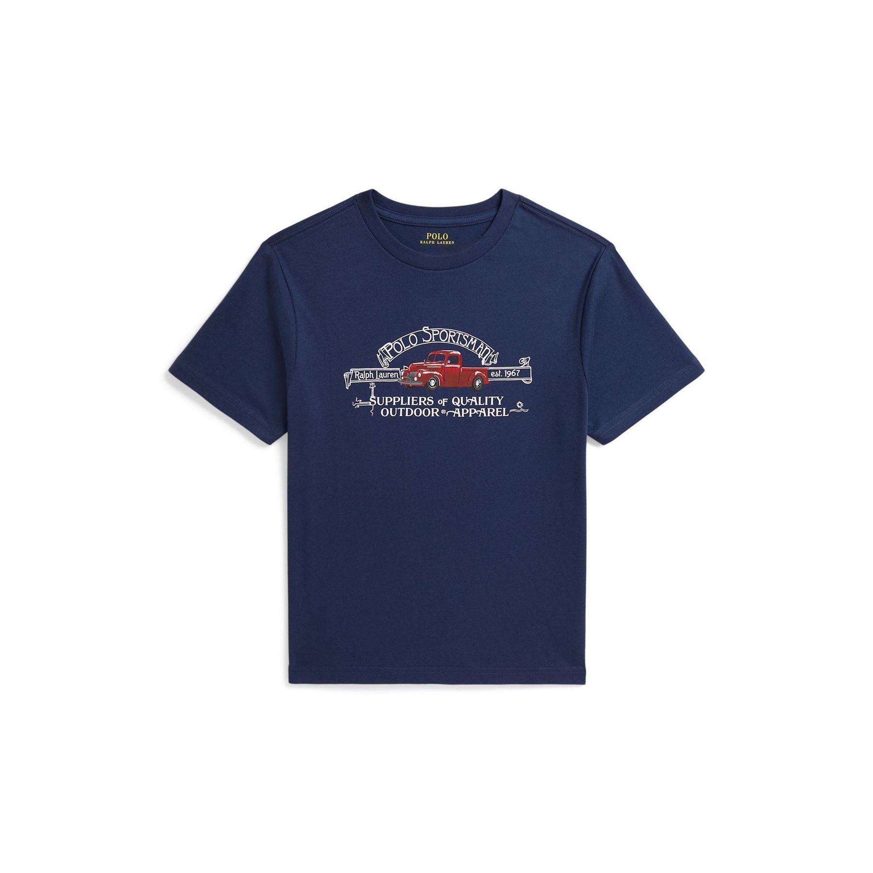 Polo Ralph Lauren Truck Cotton Short Sleeve T-Shirt