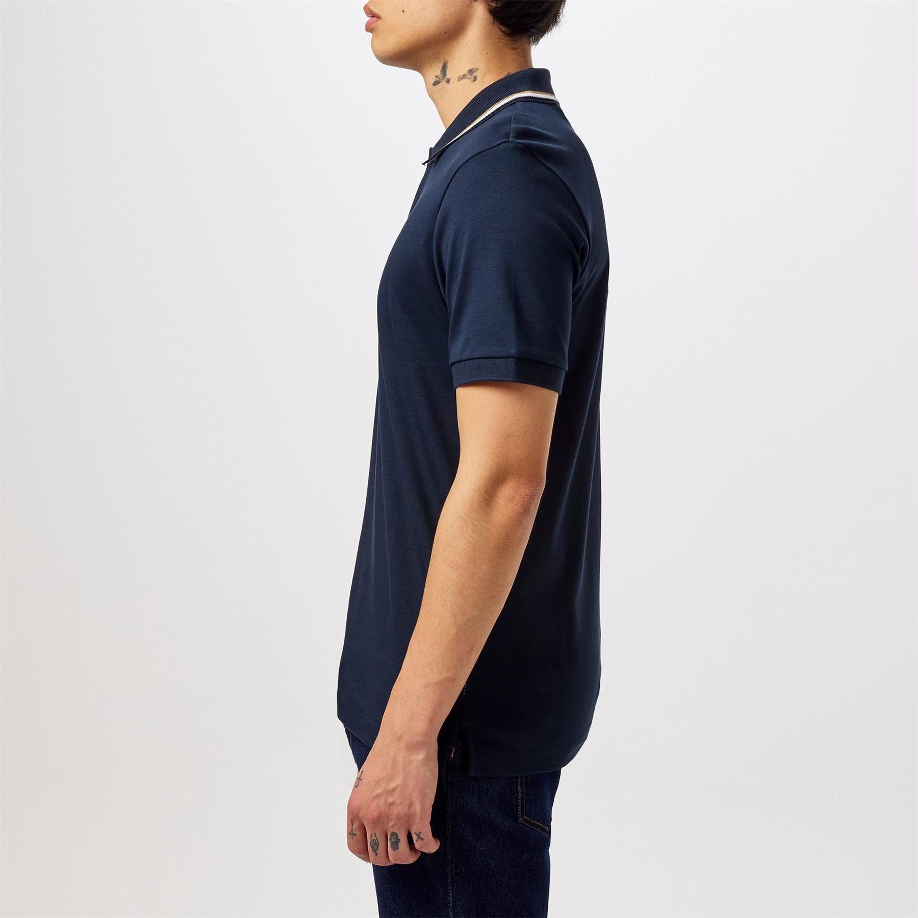 Boss BOSS BLACK Penrose Slim Fit Polo Shirt with Signature Tipped Collar