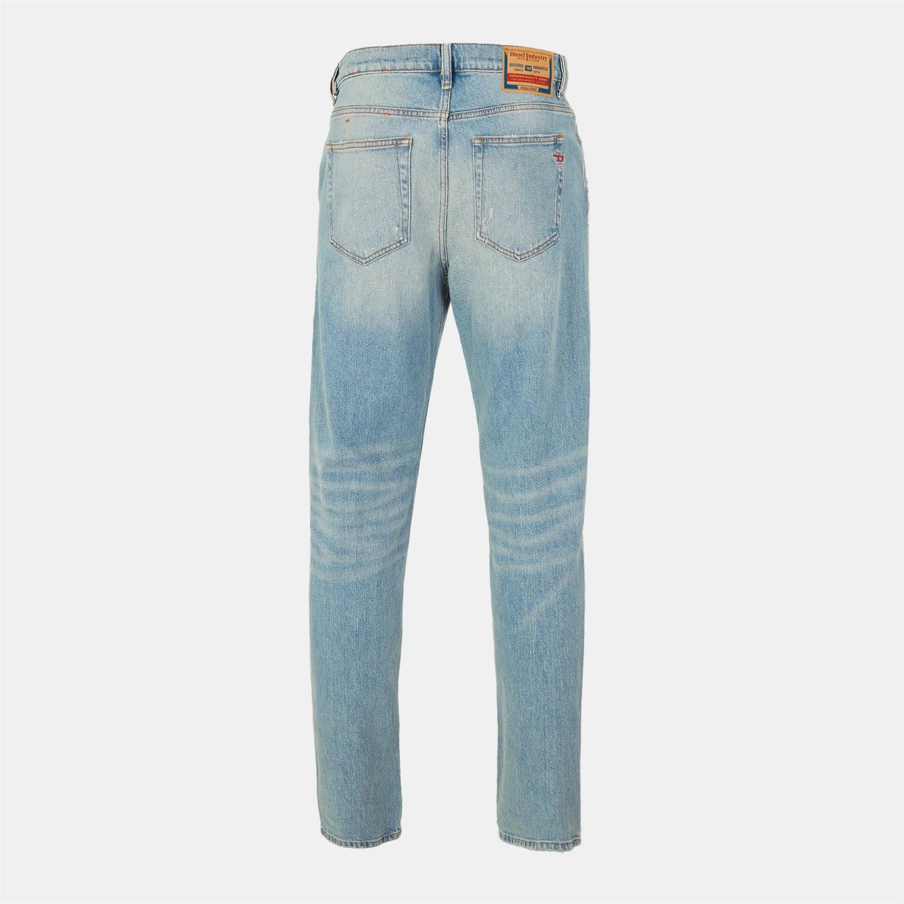 Diesel Vkr Five Pocket Straight Leg Jeans