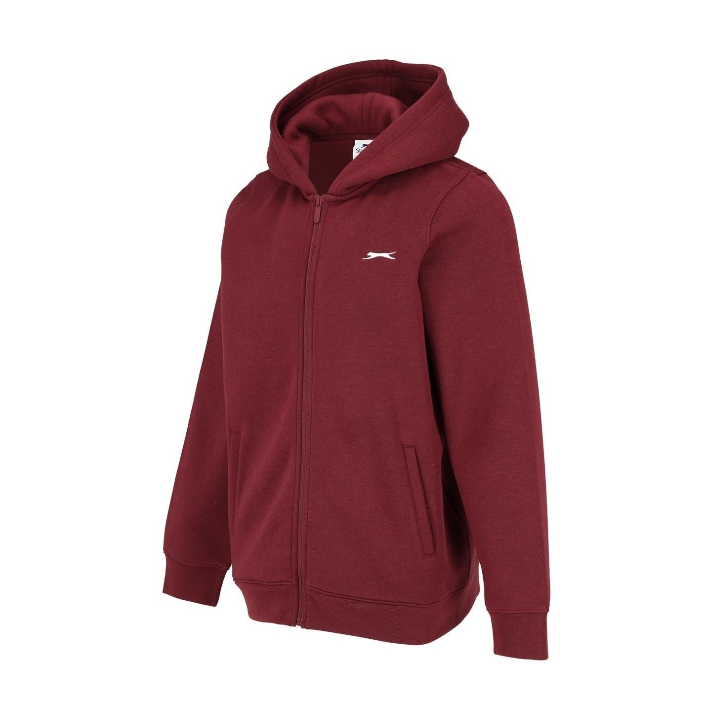 Slazenger Womens Fitted Full Zip Hoodie
