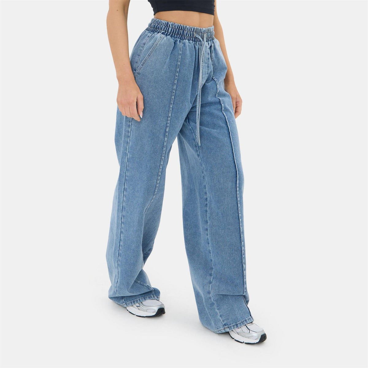 I Saw It First Denim Jogger