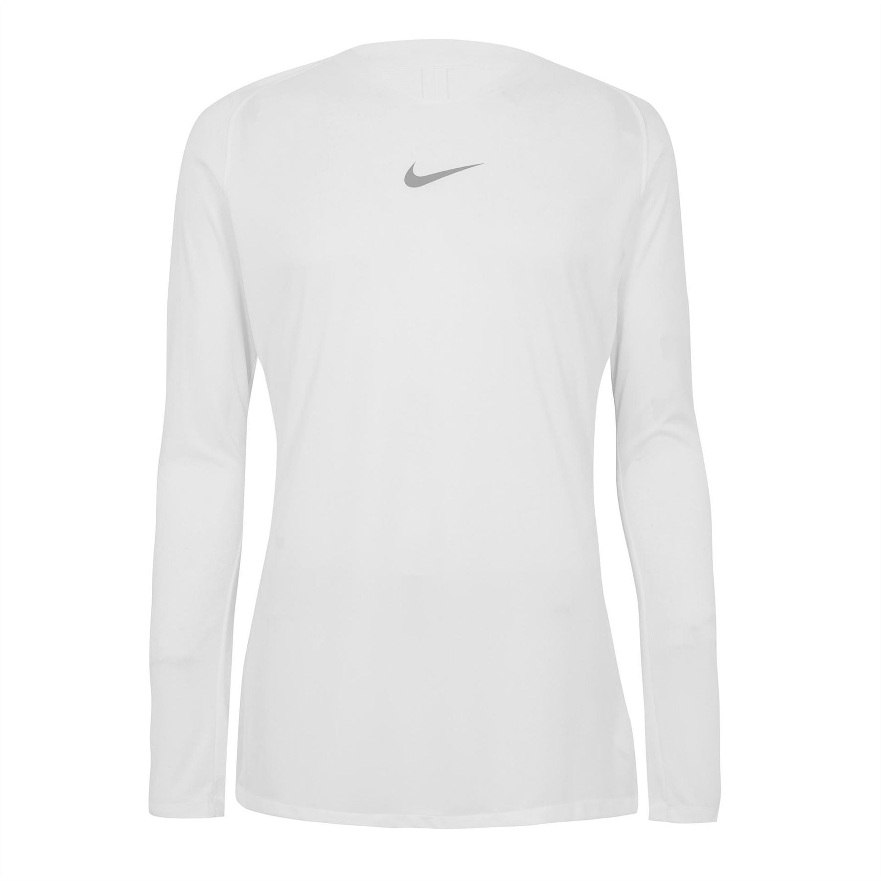 Nike Crew Neck Long Sleeve Slim Fit Athletic Top