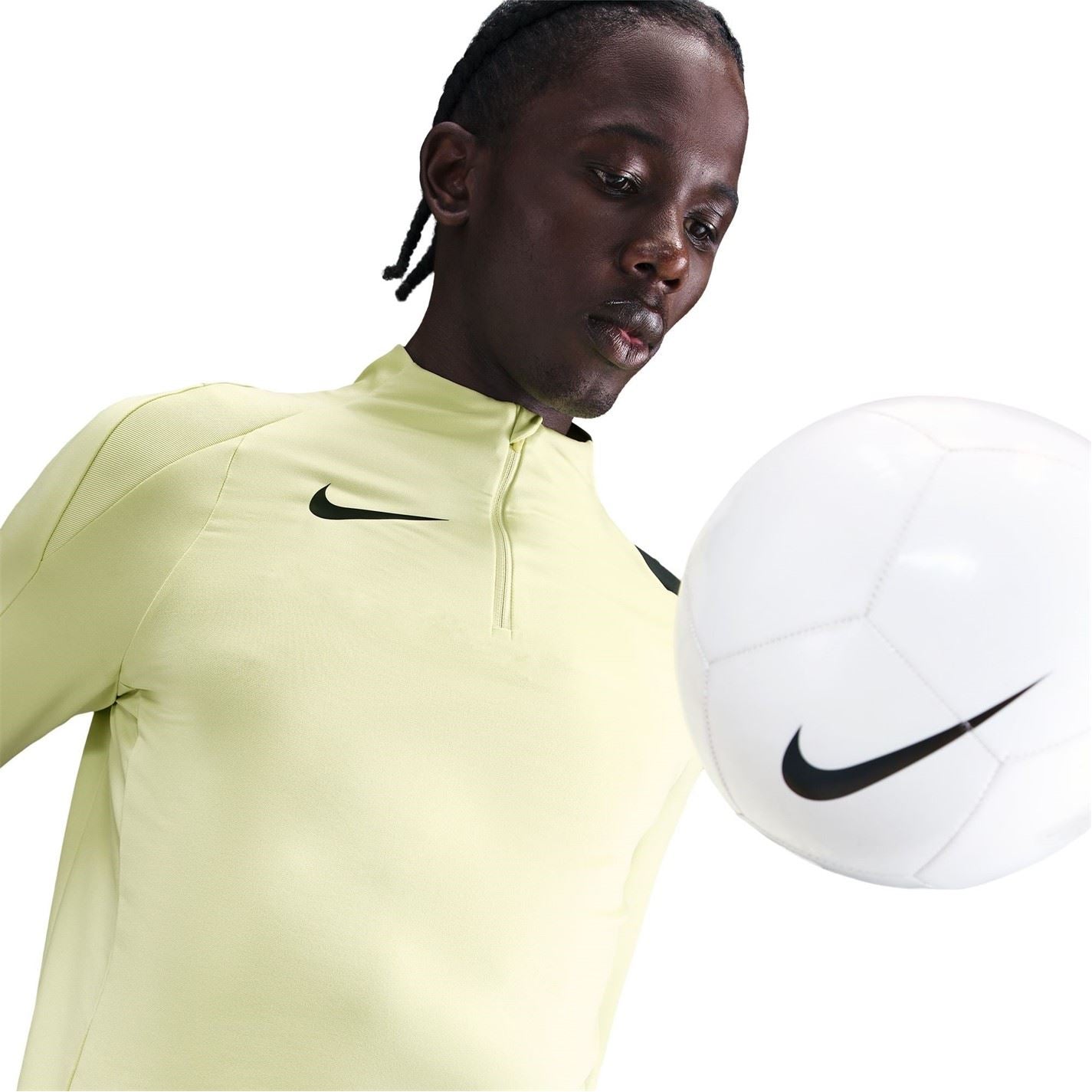 Nike Mens Strike Dri Fit 1 2 Zip Global Football Top
