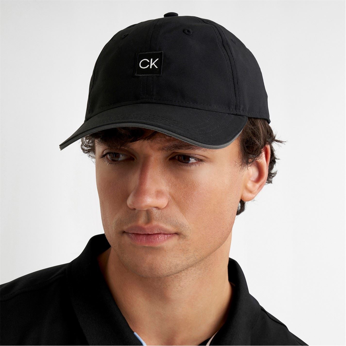 Calvin Klein Golf Curved Brim Adjustable Dad Cap