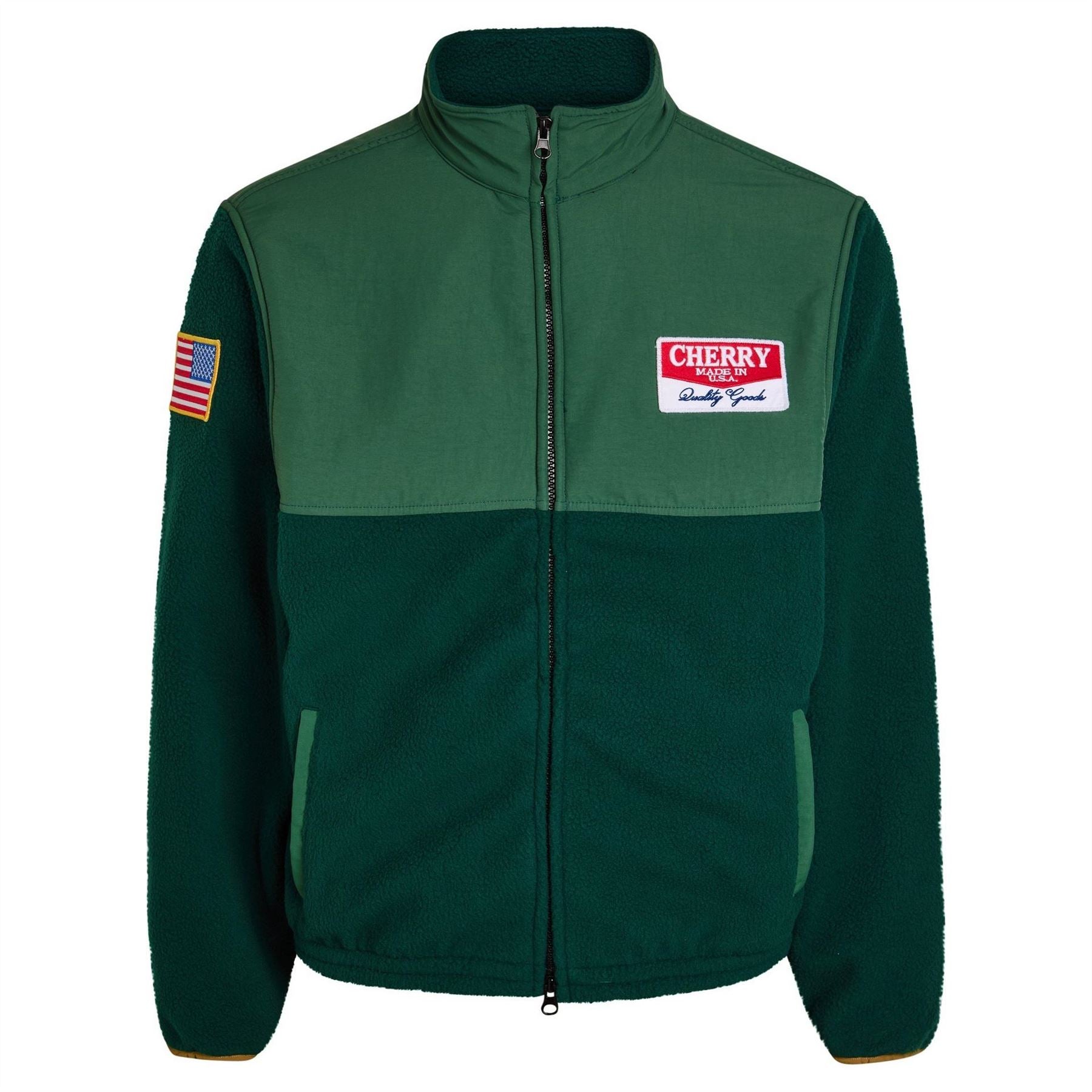 Cherry LA Racing Zip Sherpa
