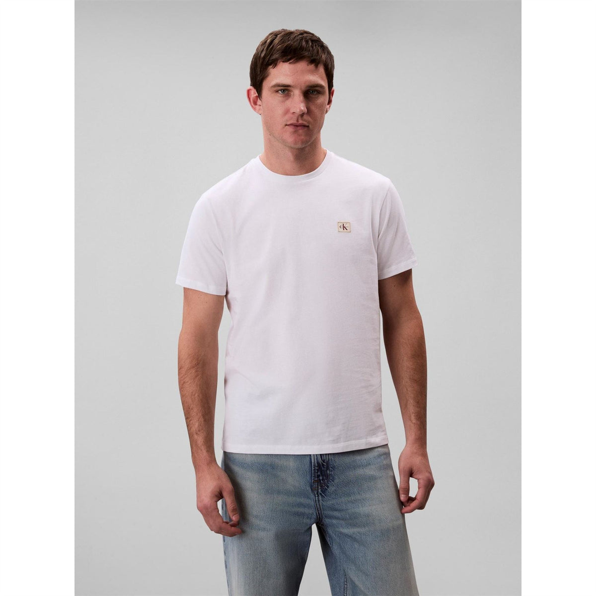 Calvin Klein Jeans Box Crew Neck Short Sleeve T-Shirt