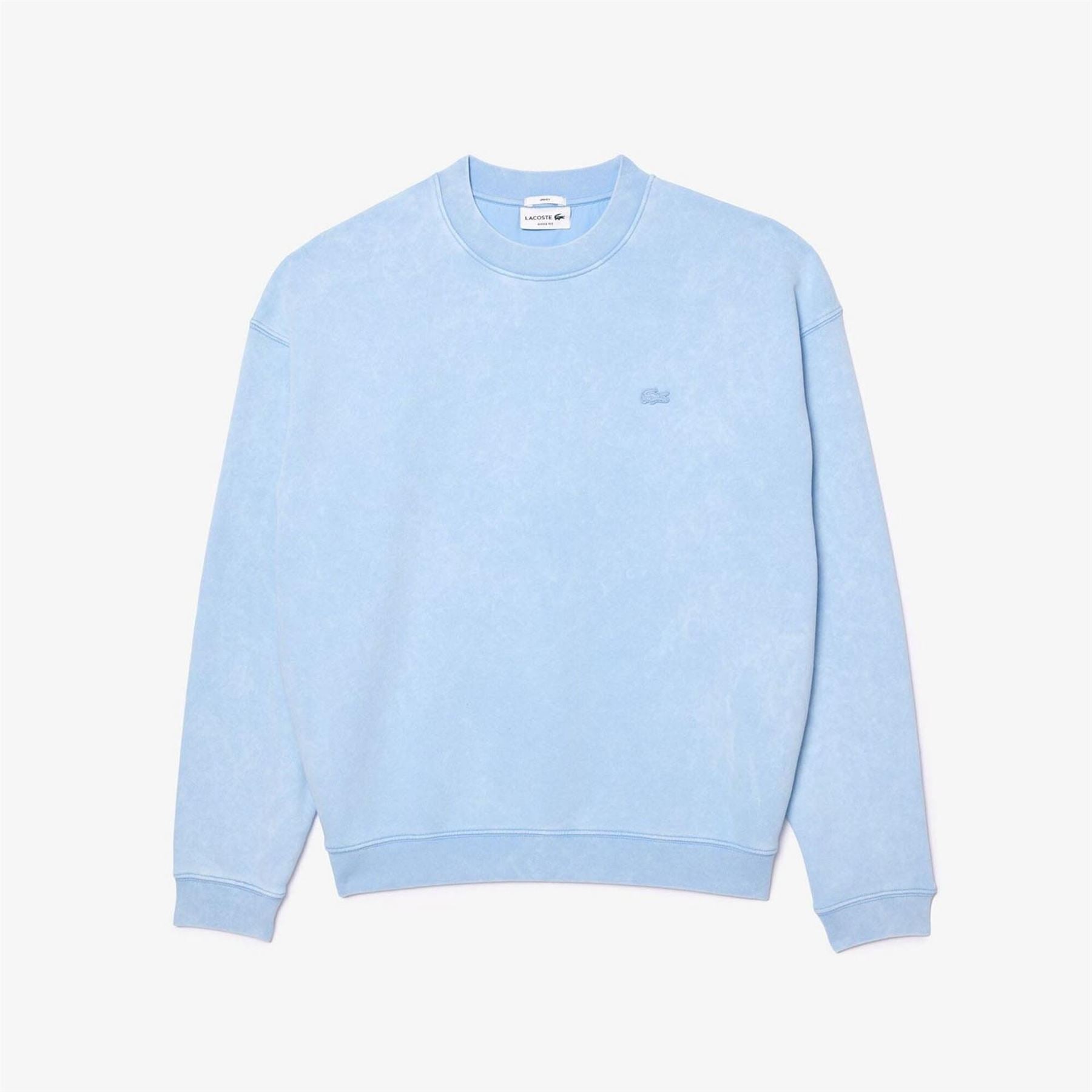 Lacoste Fit Washed Effect Fleece Sweatshirt