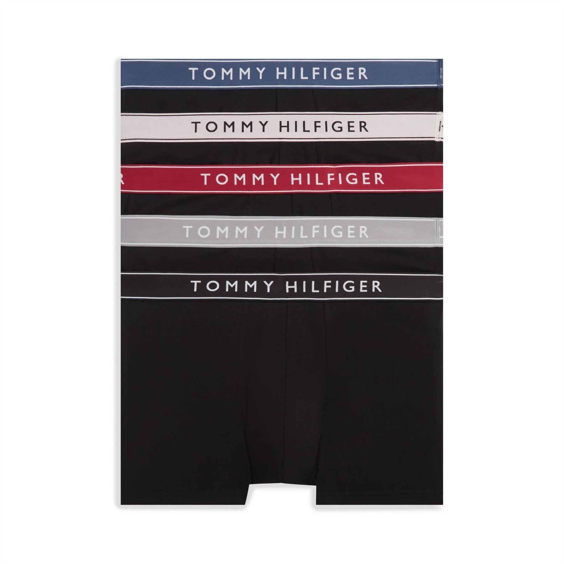 Tommy Hilfiger Pack Essential Logo Waistband Trunks
