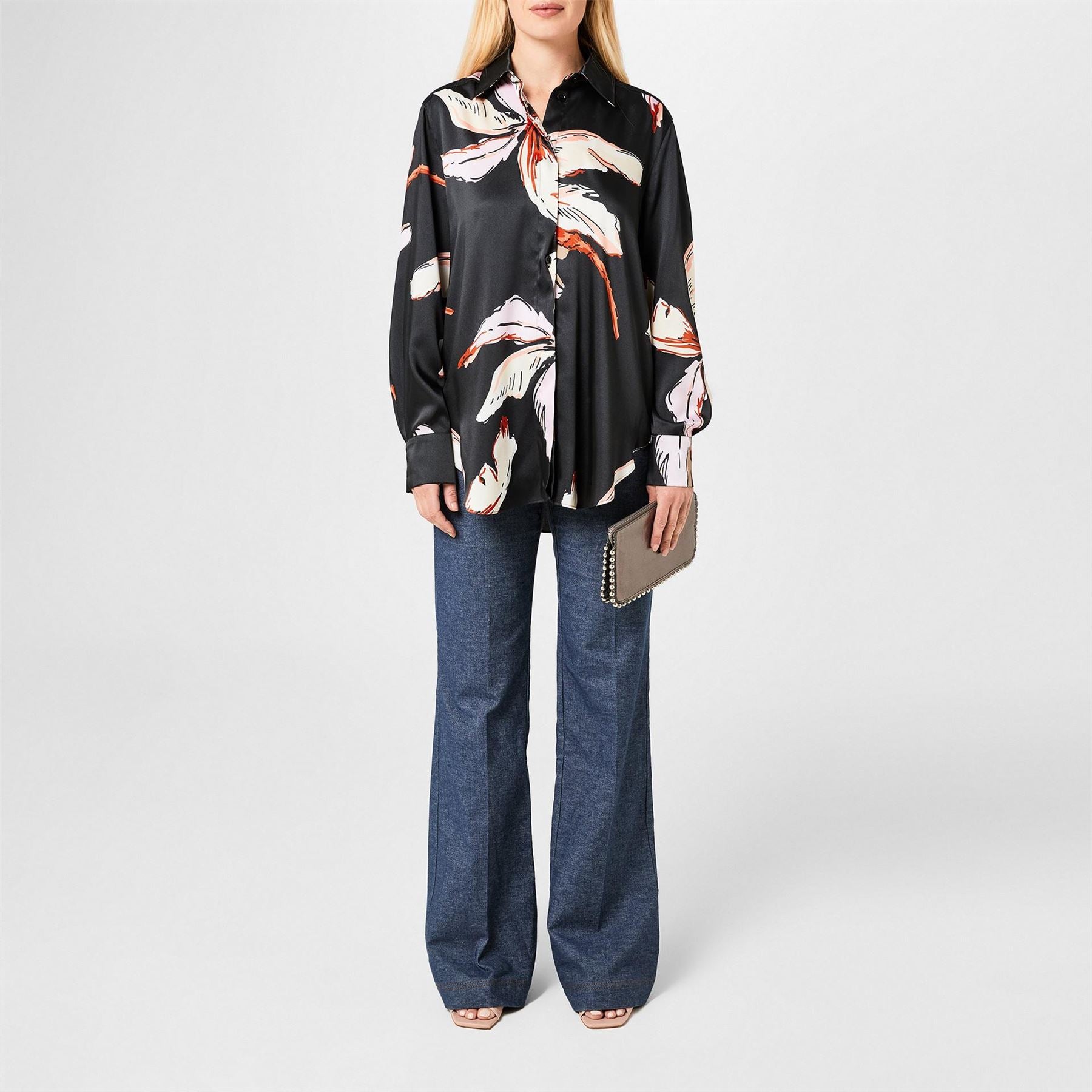 Marella Lugano Floral Long Sleeve Patterned Shirt