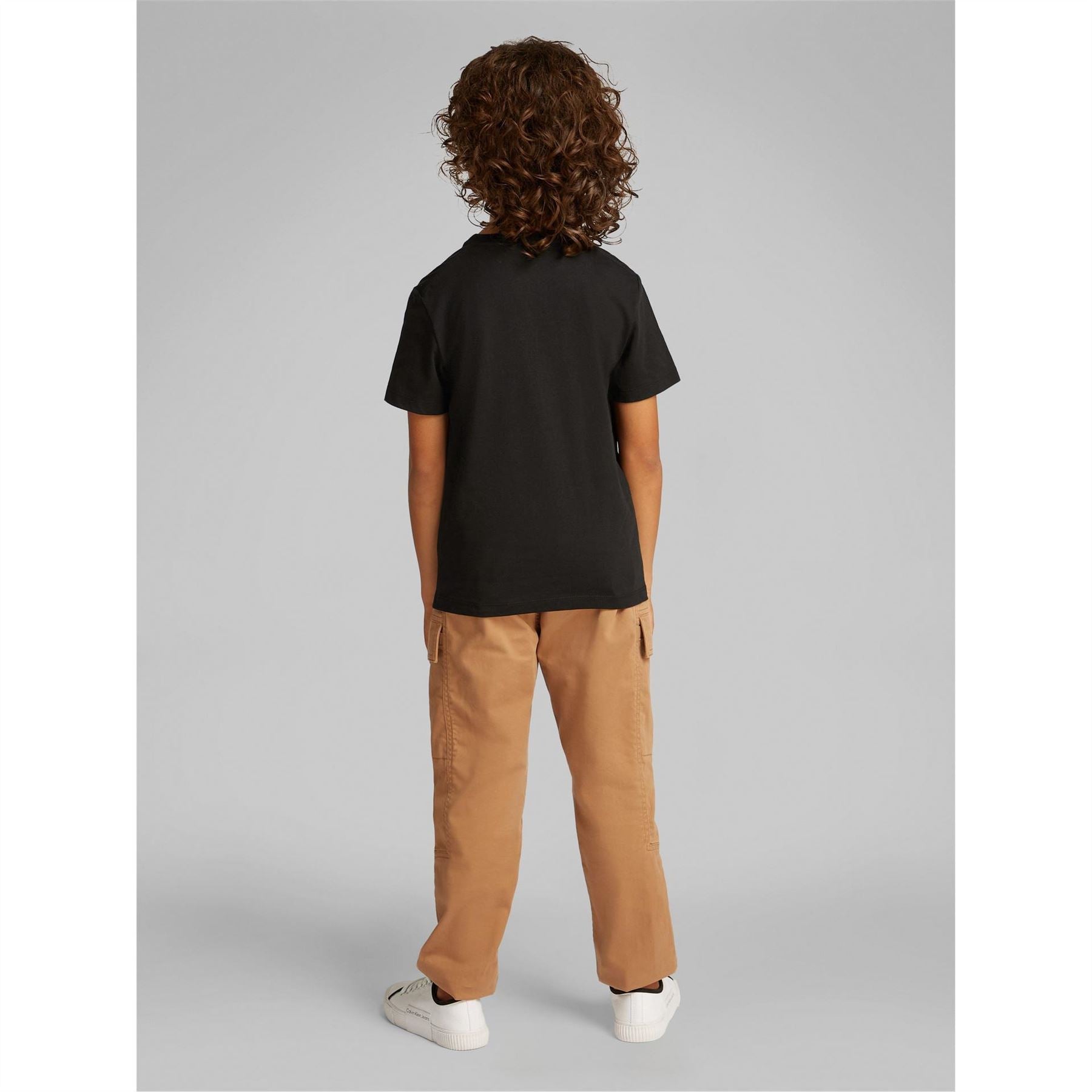 Calvin Klein Jeans Regular Fit Lettering Crew Neck T-Shirt