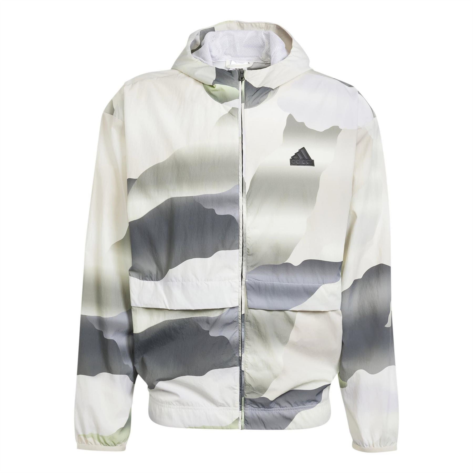 adidas City Escape Water Resistant Long Sleeve Rain Anorak
