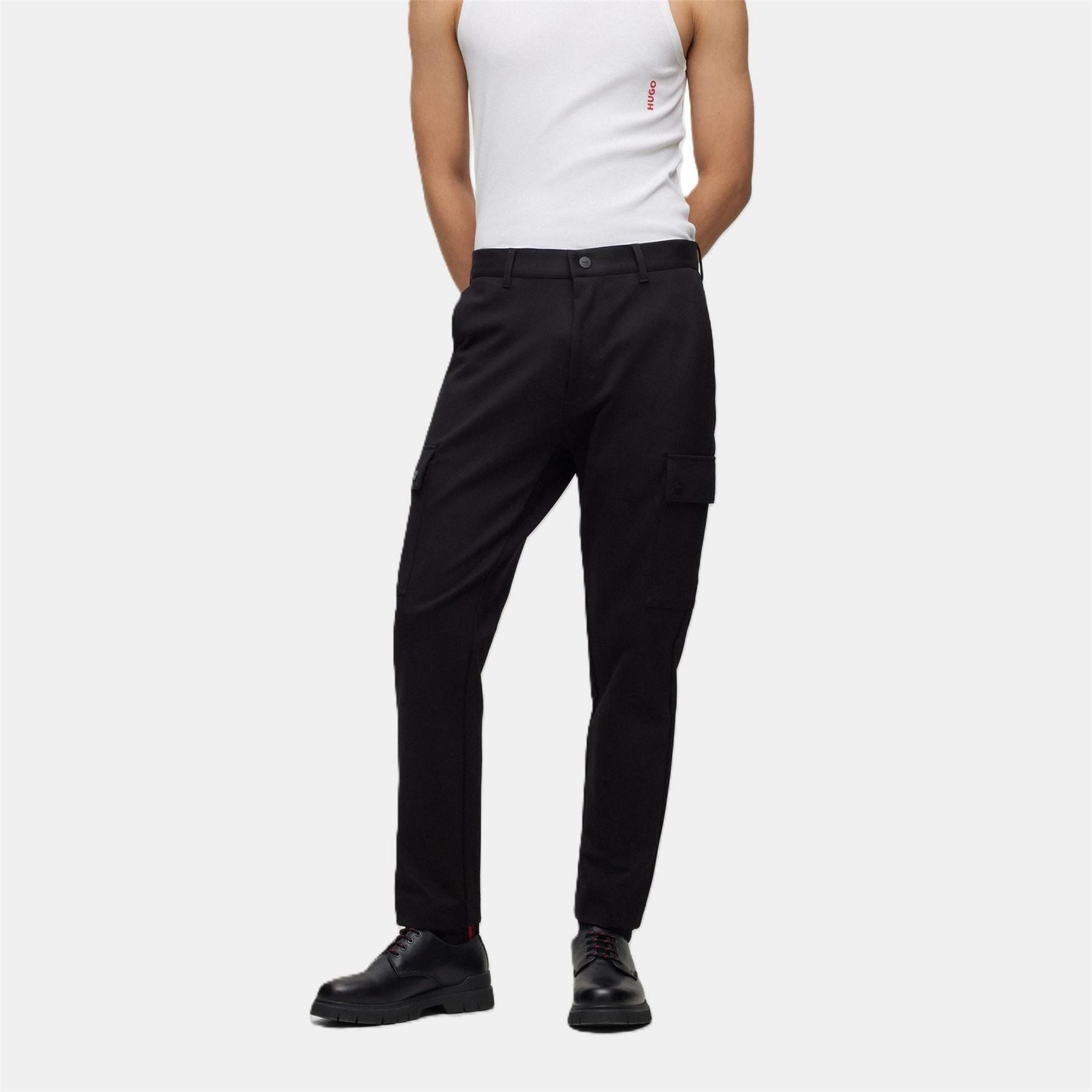 Hugo Mens Glian234j 10238761 01 Slim Fit Trousers