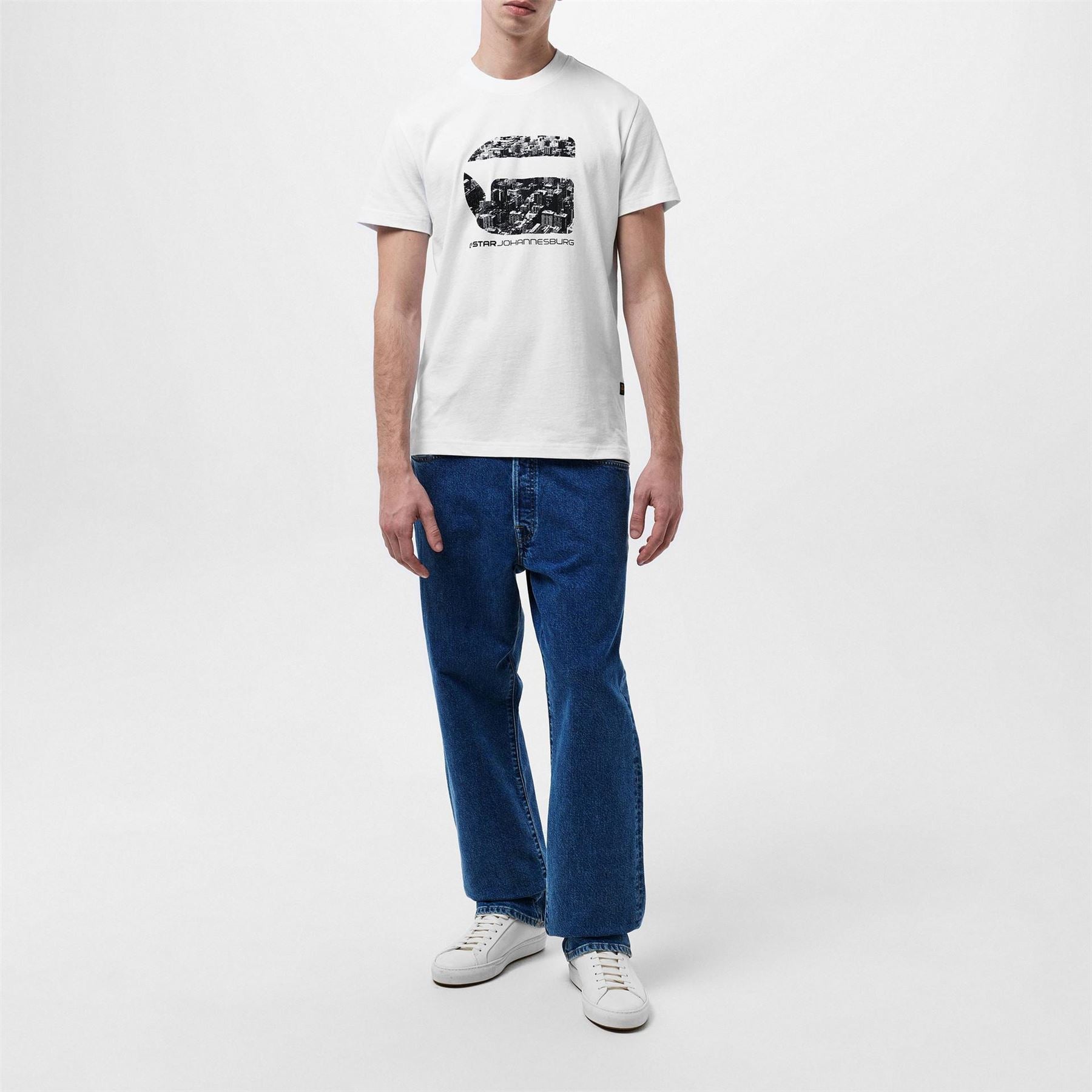 G Star Joburg Lettering Regular Fit T-Shirt