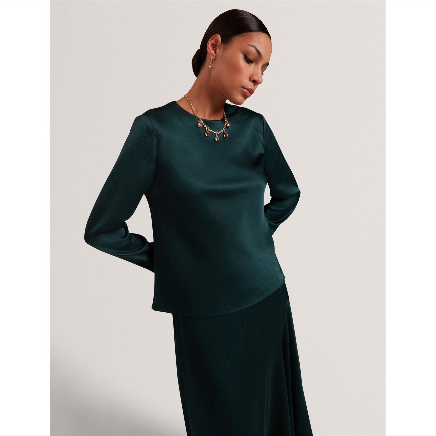 Ted Baker Ls Mesh Top Ld61