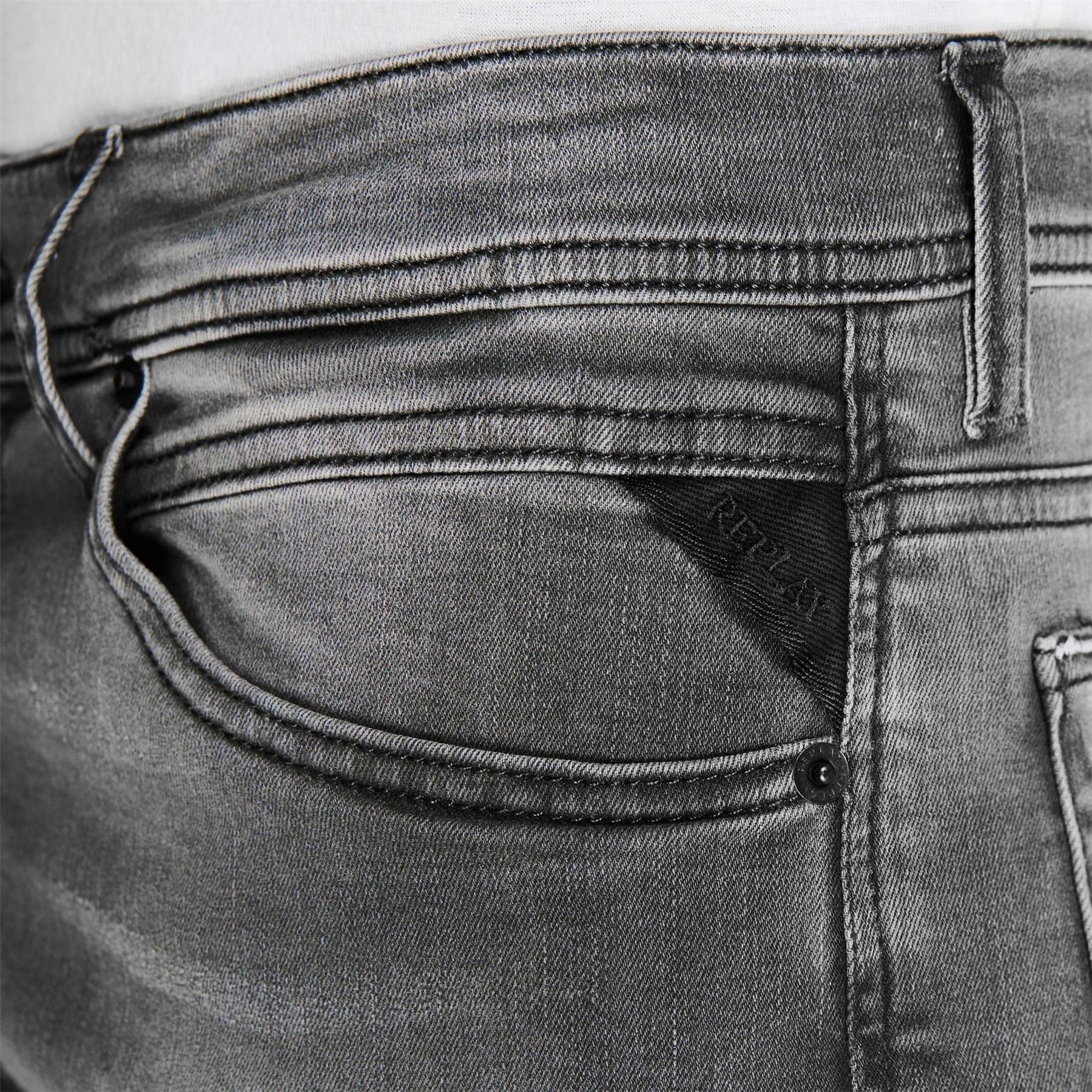 Replay Titanium Stretch Slim Fit Jeans
