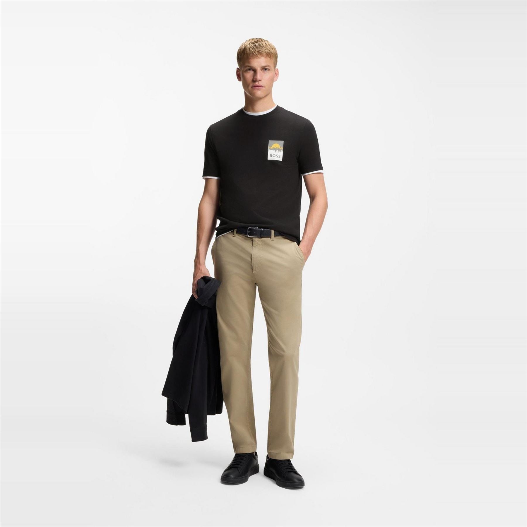 Boss Mens Te Plain 10276582 01 Polo Shirt