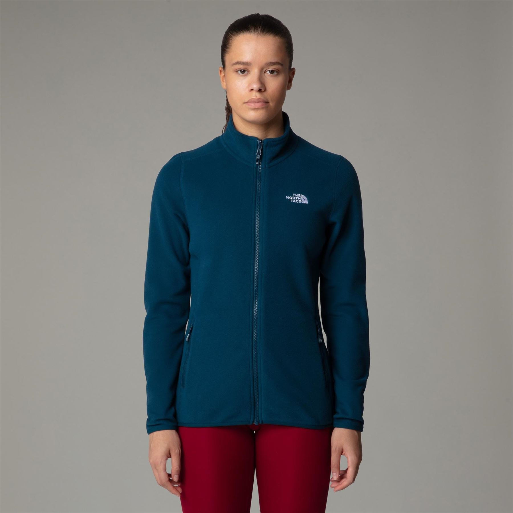 The North Face Womens 100 Glacier Full Zip Fleece