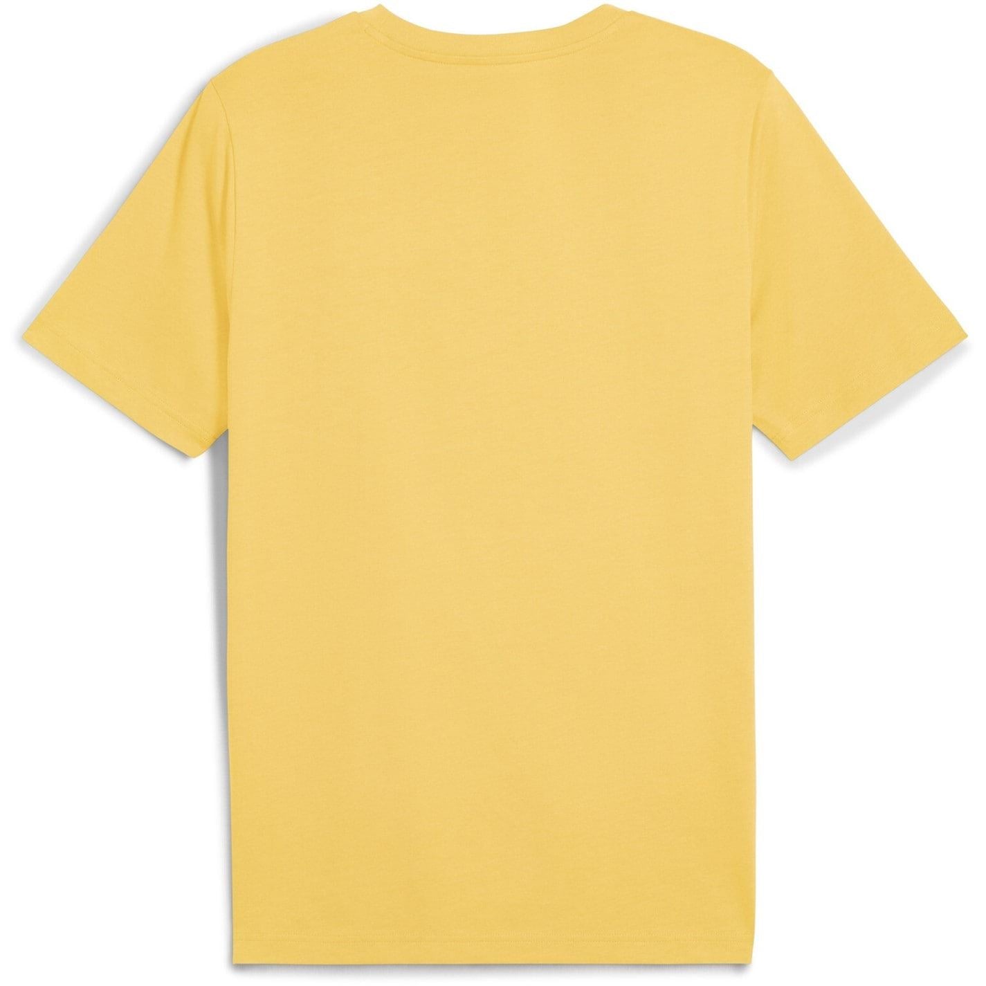 Puma Box Print Lettering Regular Fit T-Shirt